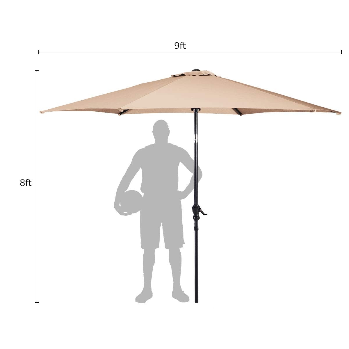 Clihome CWCH-OP2806BE Umbrellas-2 - View #4