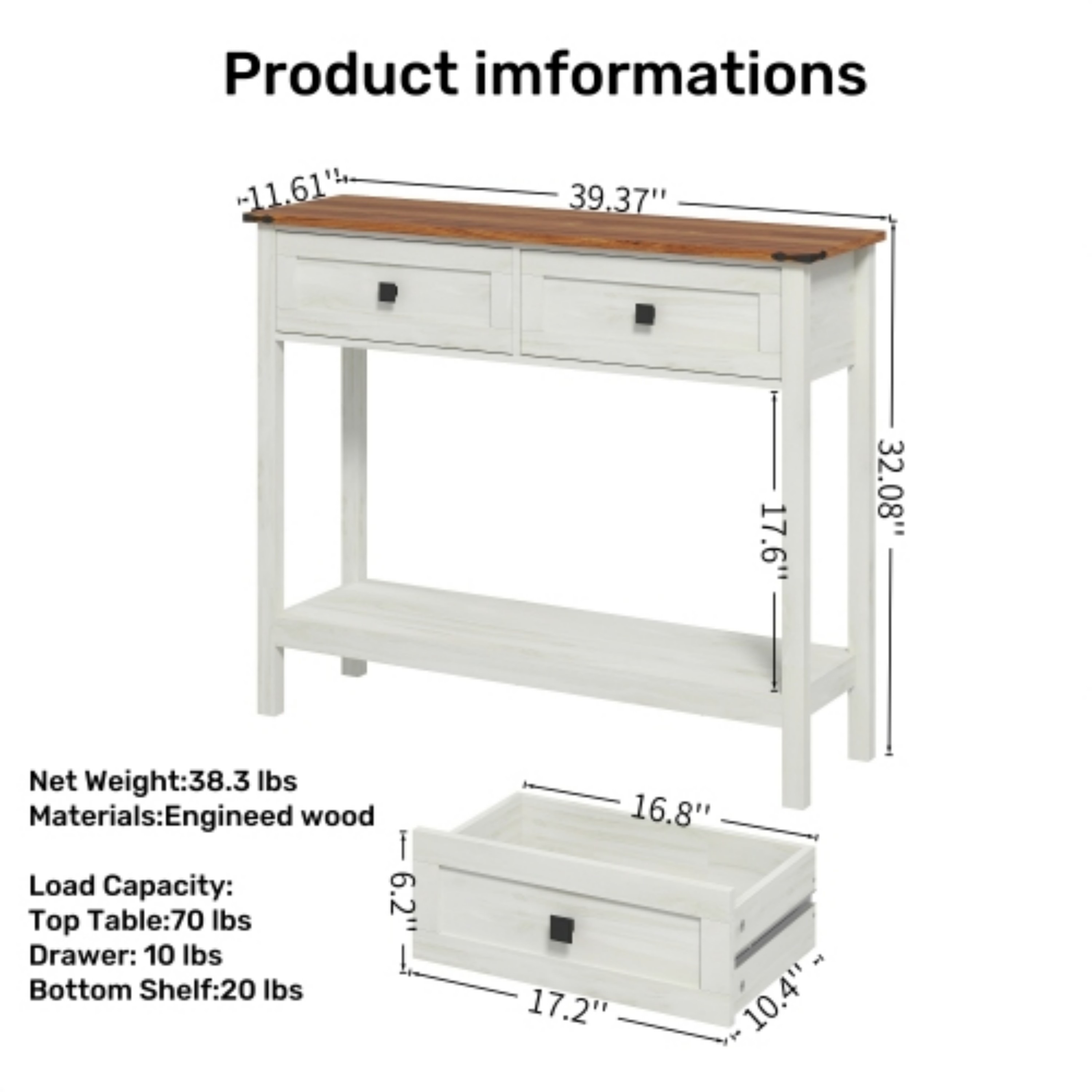 Maocao Hoom JL7P191364 Console-Sofa-Tables - View #6