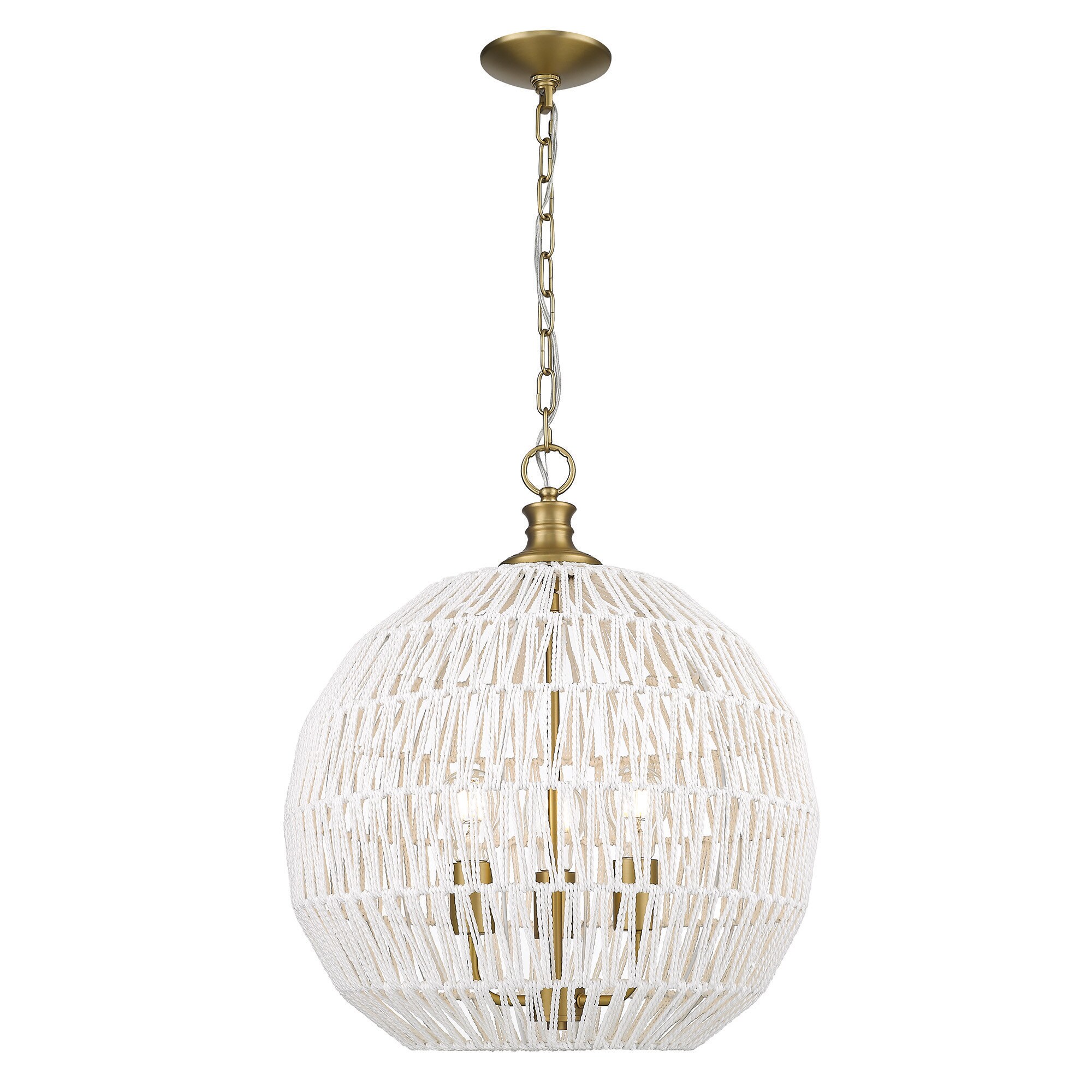 Golden Lighting 6933-3P BCB-WR Pendant-Lights - View #2