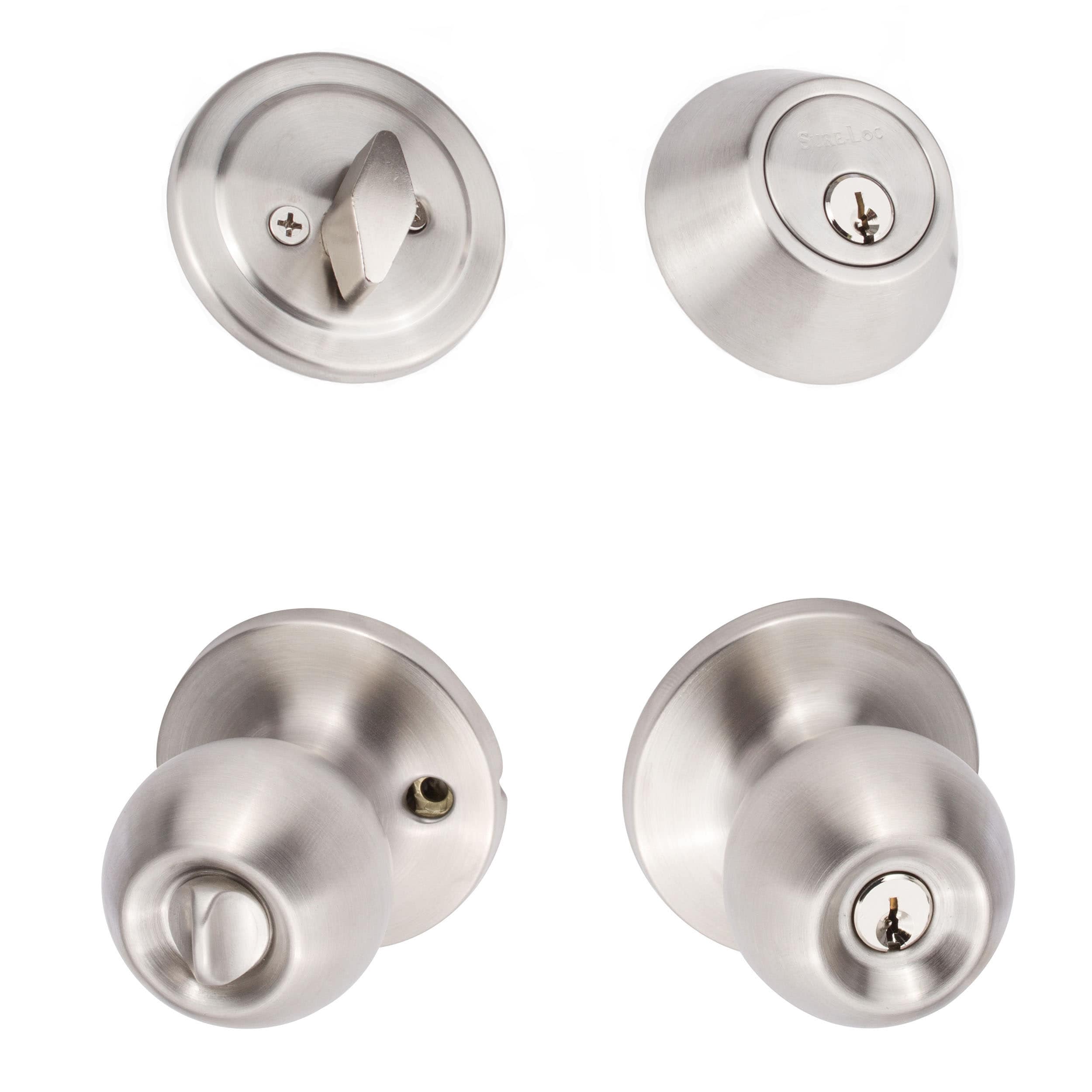 Sure-Loc Hardware Sure-Loc Door Hardware Tahoe Satin Stainless