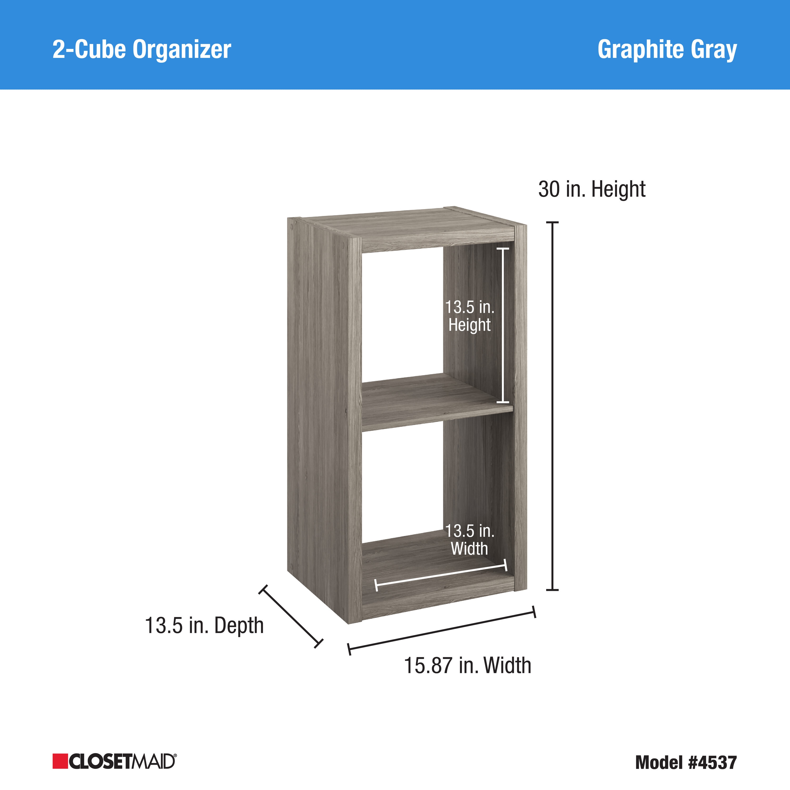 ClosetMaid 453700 Laminate-Storage-Cubes - View #4