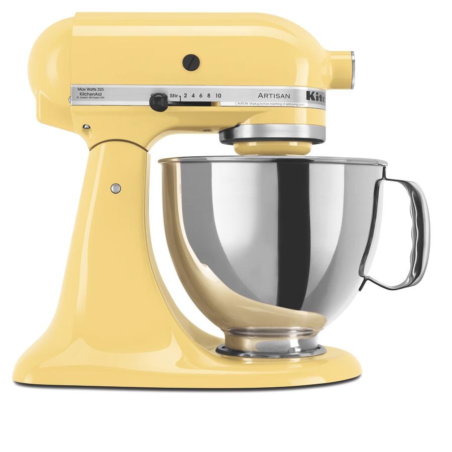 KitchenAid KSM150PSMY 5-Quart 10-Speed Majestic Yellow Stand Mixer