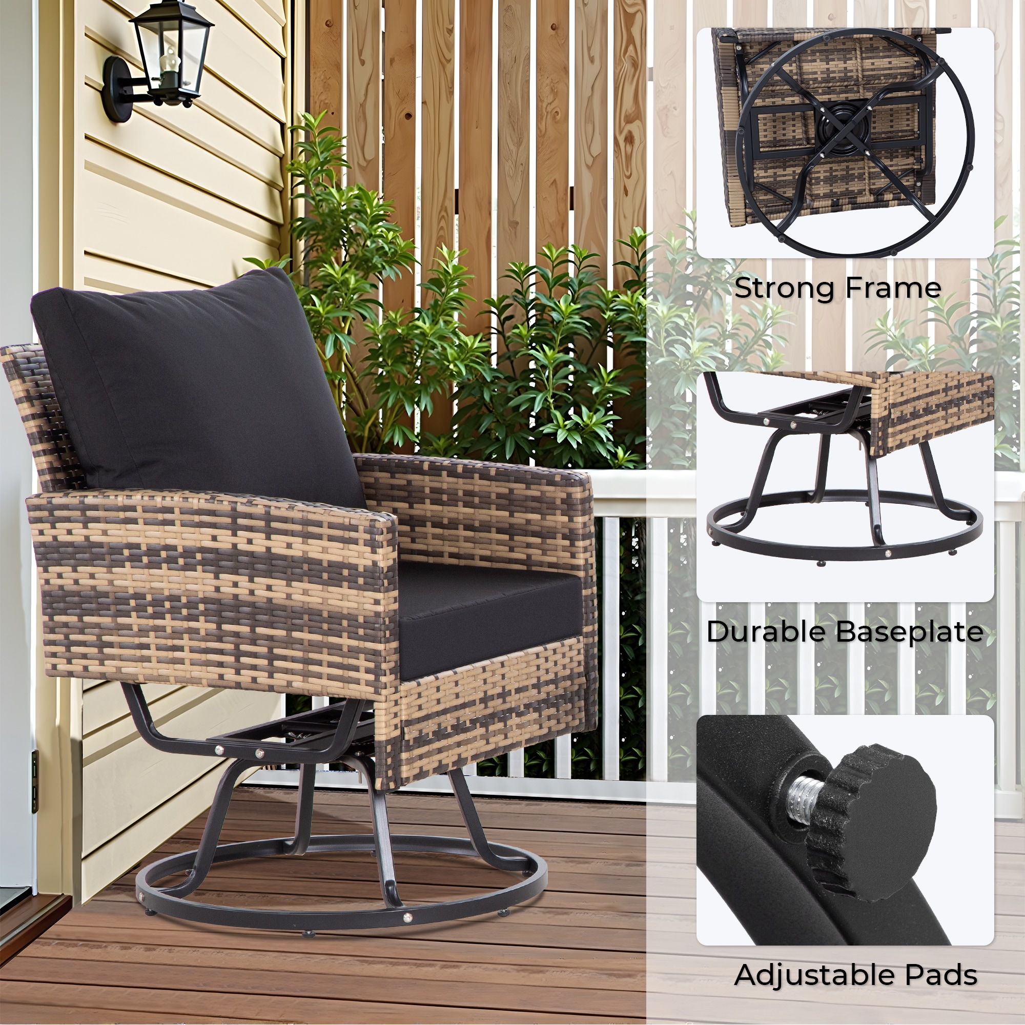 Damerin Z0158F Patio-Chairs - View #3