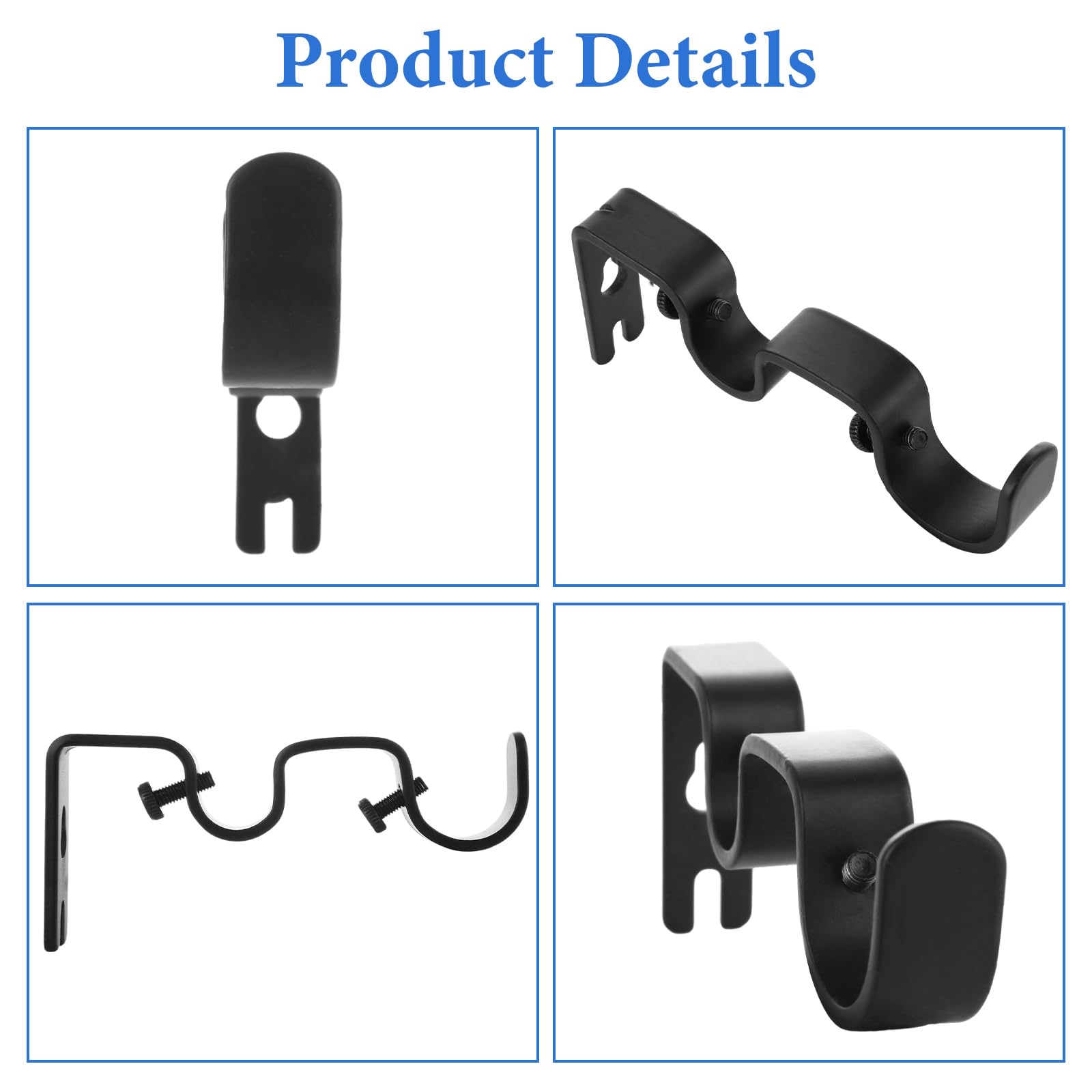 UUDULY LUU0814U226 Curtain-Brackets - View #5