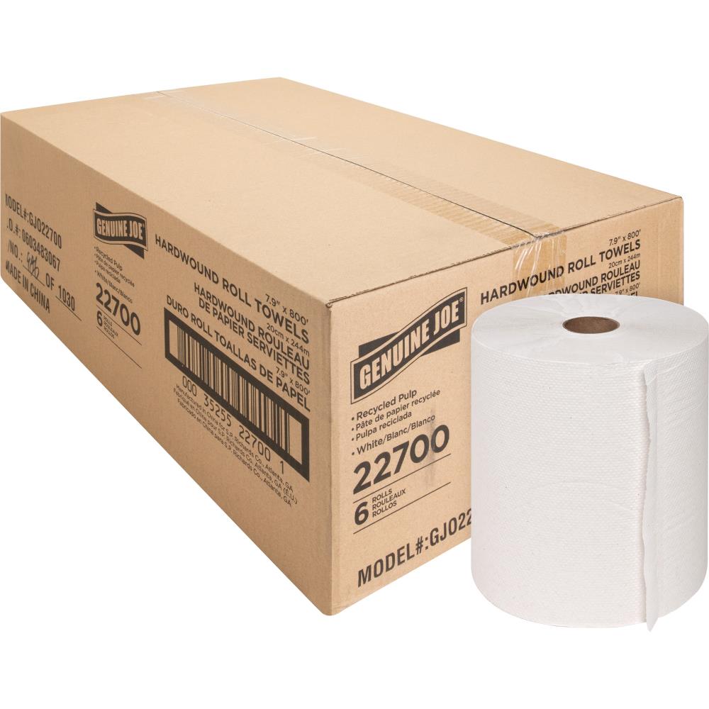 Case of 30 *NEW*NIB* Genuine Joe® 85-sheet Perforated Roll Paper Kitchen Towels 