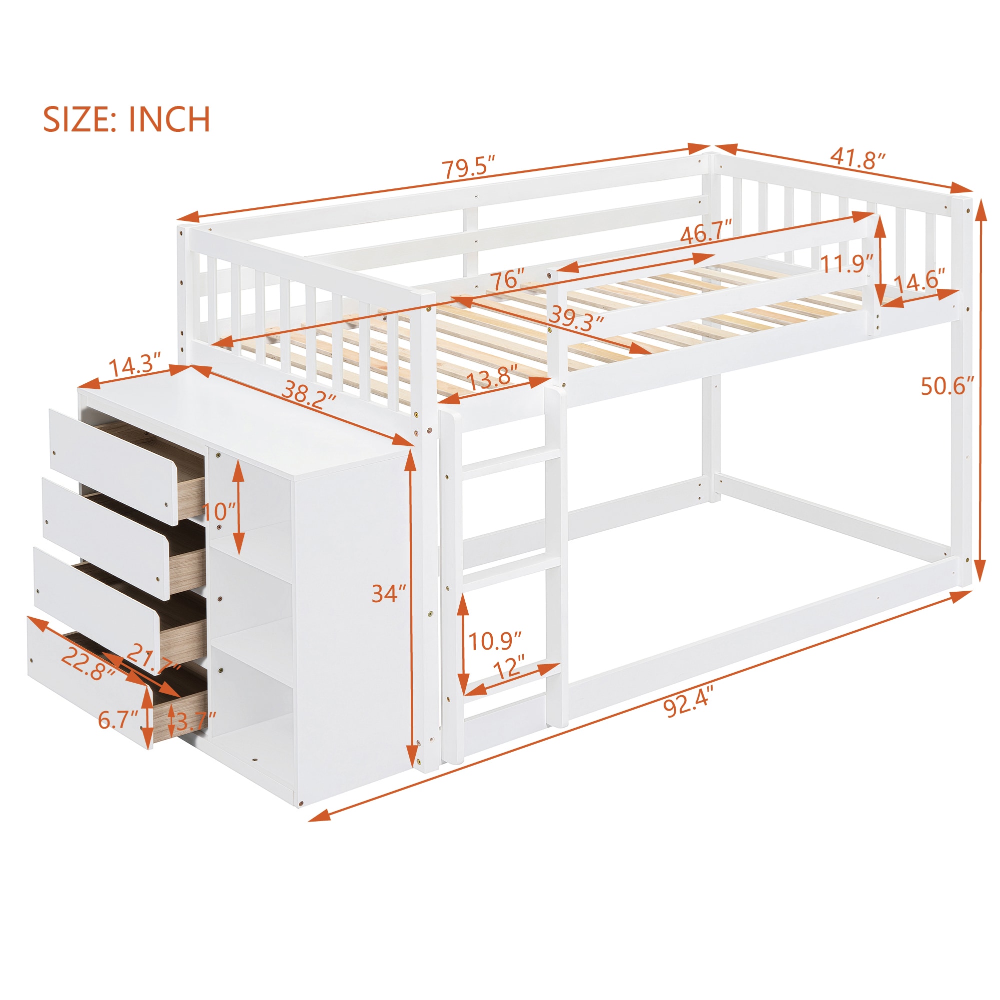 Qualler BLE000067K Bunk-Beds - View #8