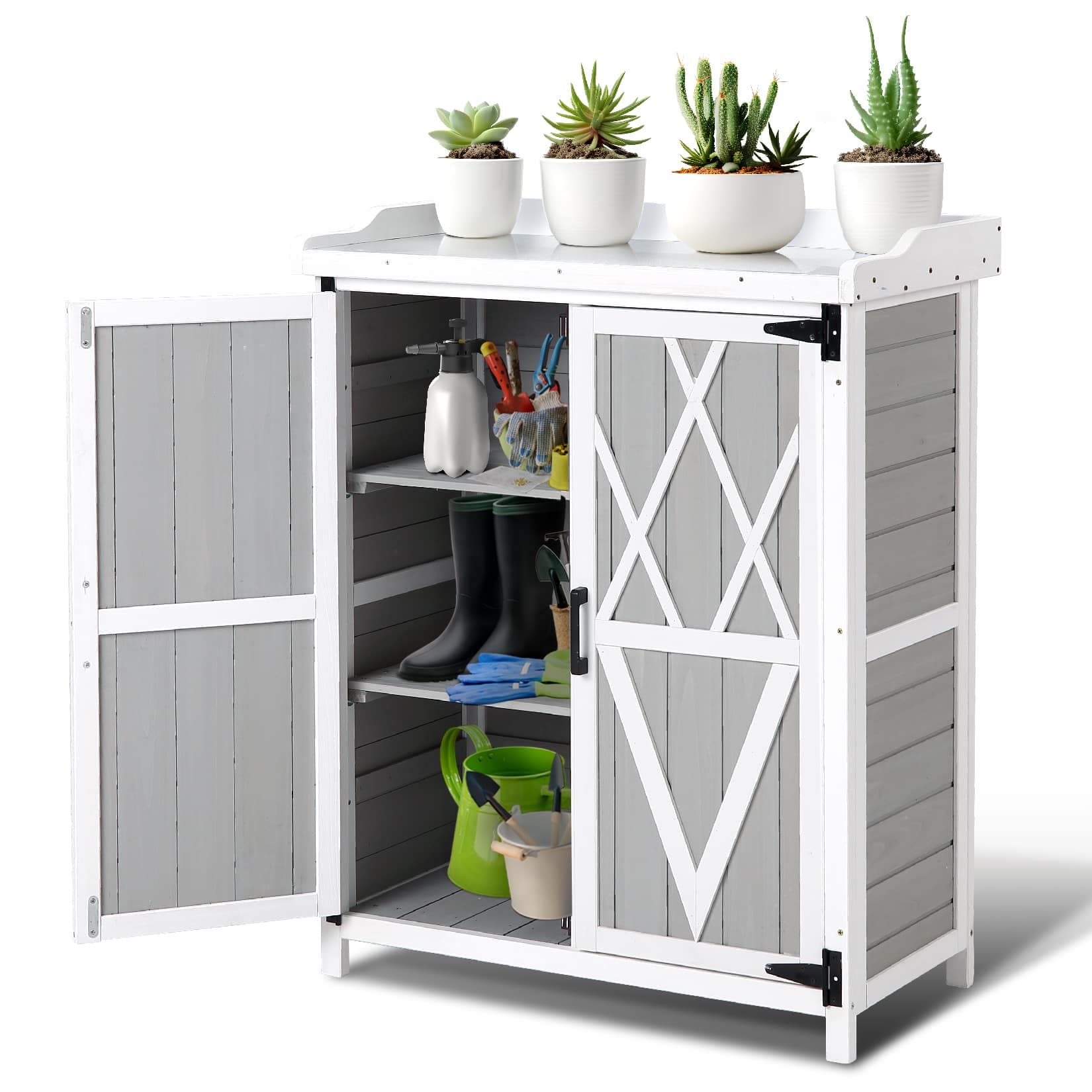 Qeetex JXNAG-PHO-152GAXIW Small-Outdoor-Storage - View #8