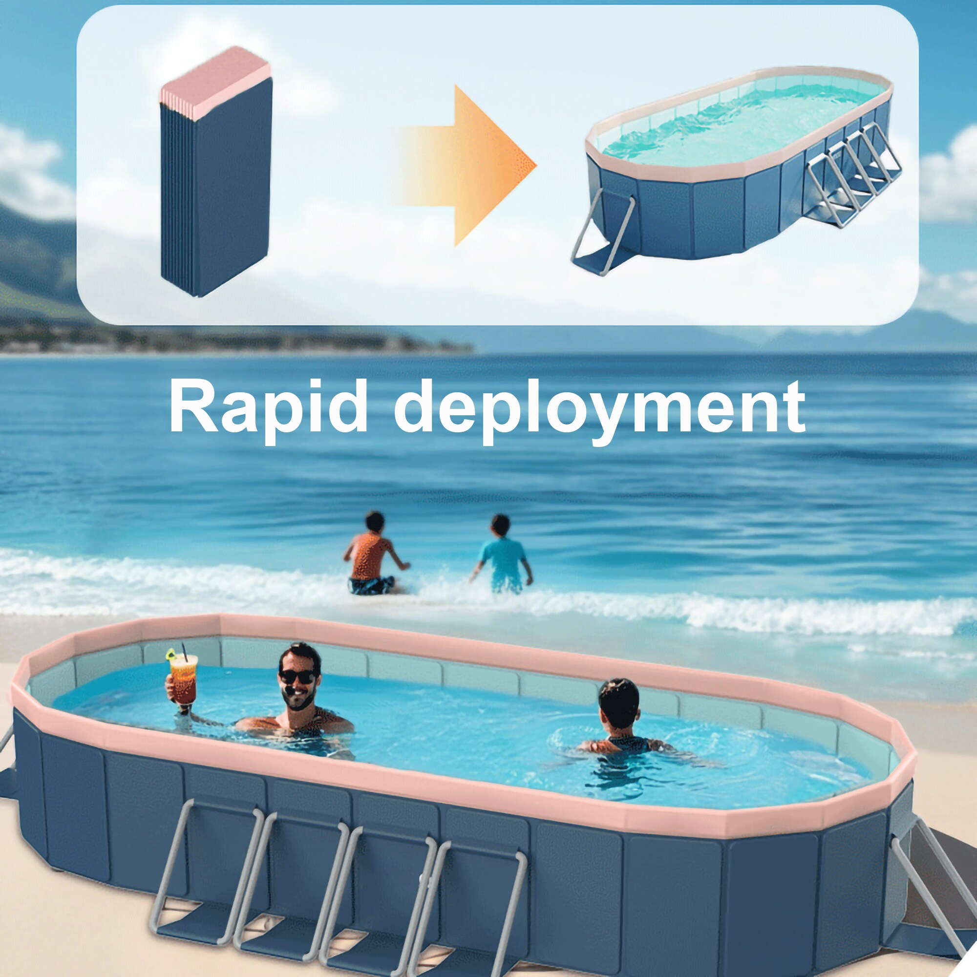 Boyel Living BL-QY-37294 Above-Ground-Pools - View #2