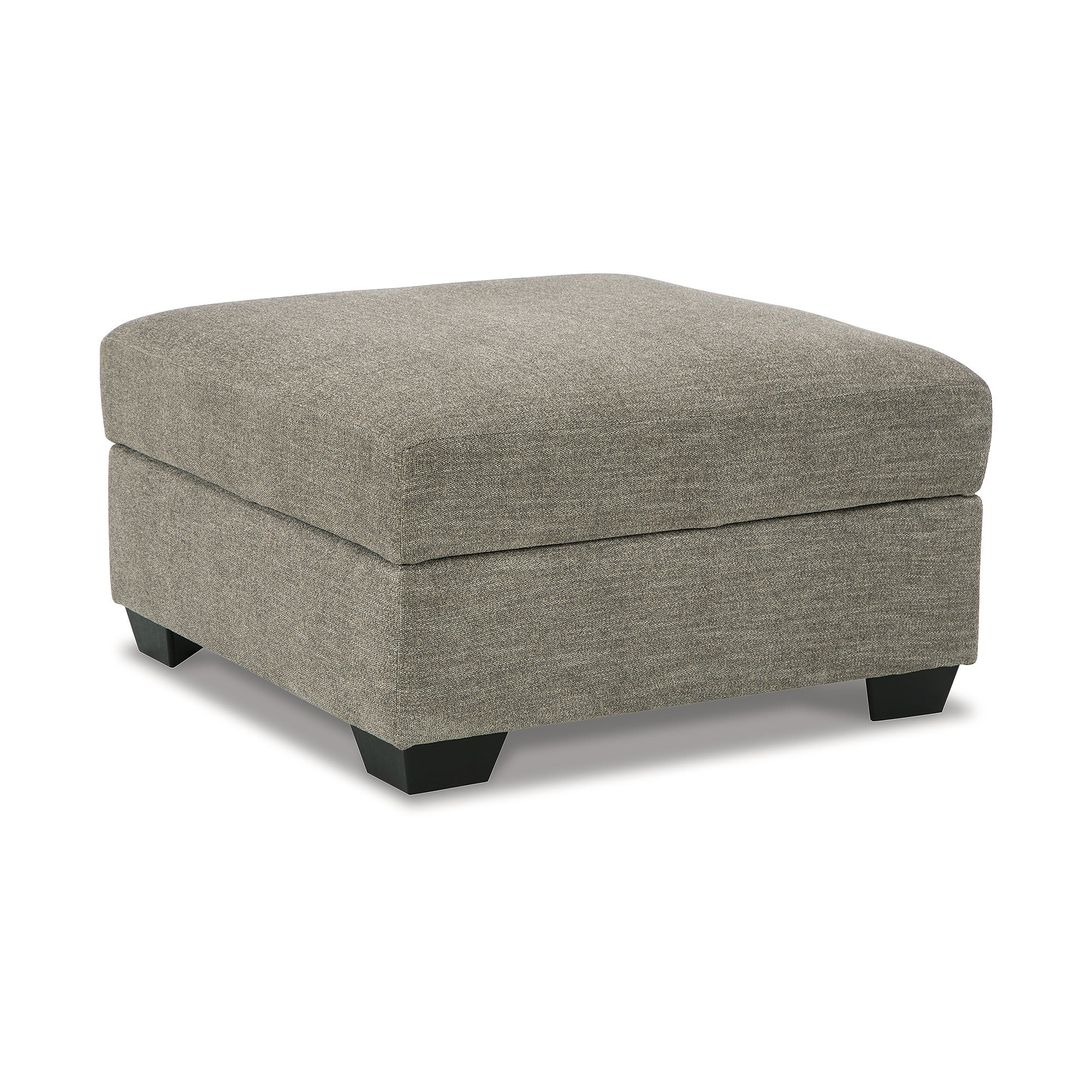 Signature Design by Ashley 1530511 Creswell Stone Gray Storage Ottoman with Reversible Top