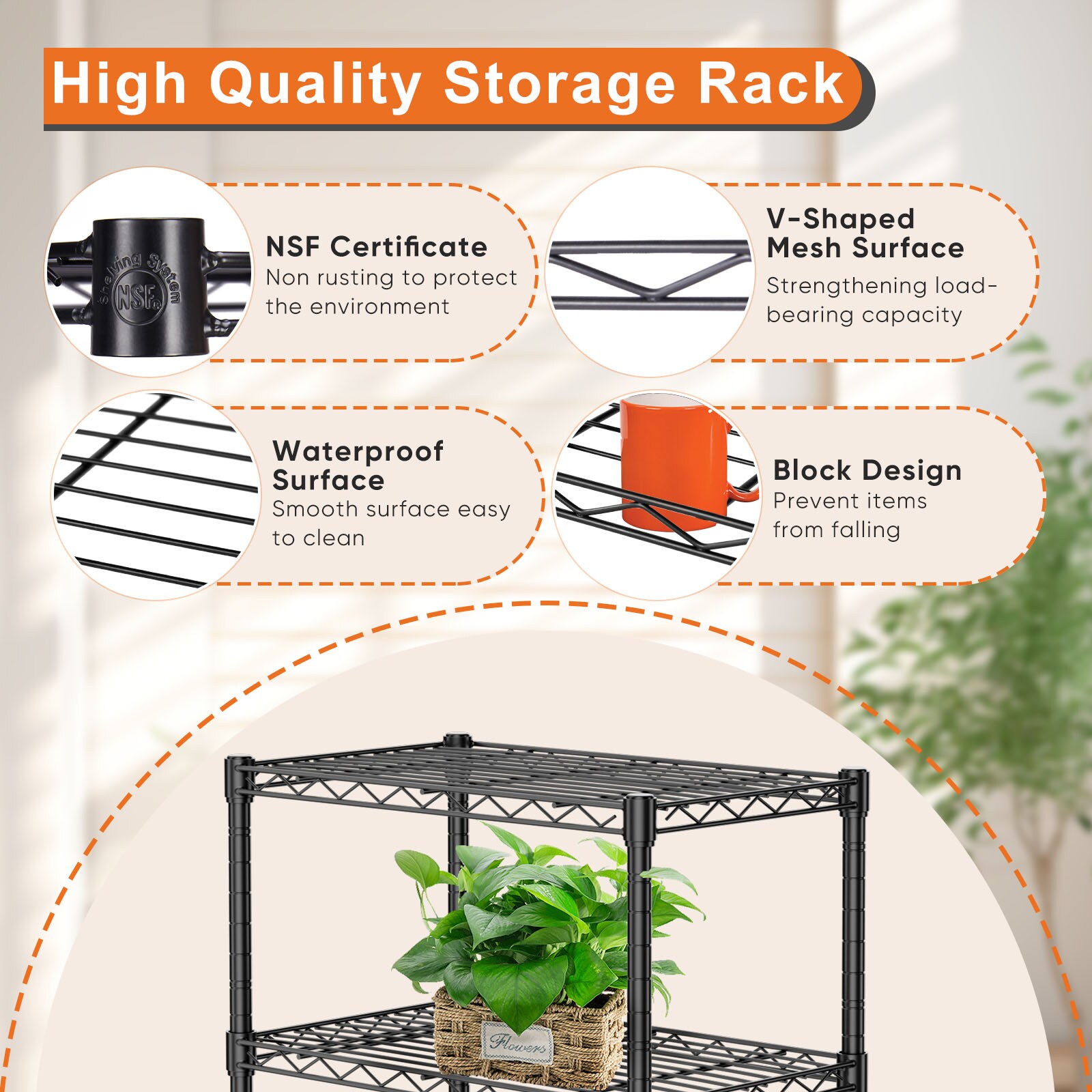 Flynama J-V-34111 Free-Standing-Shelving - View #7