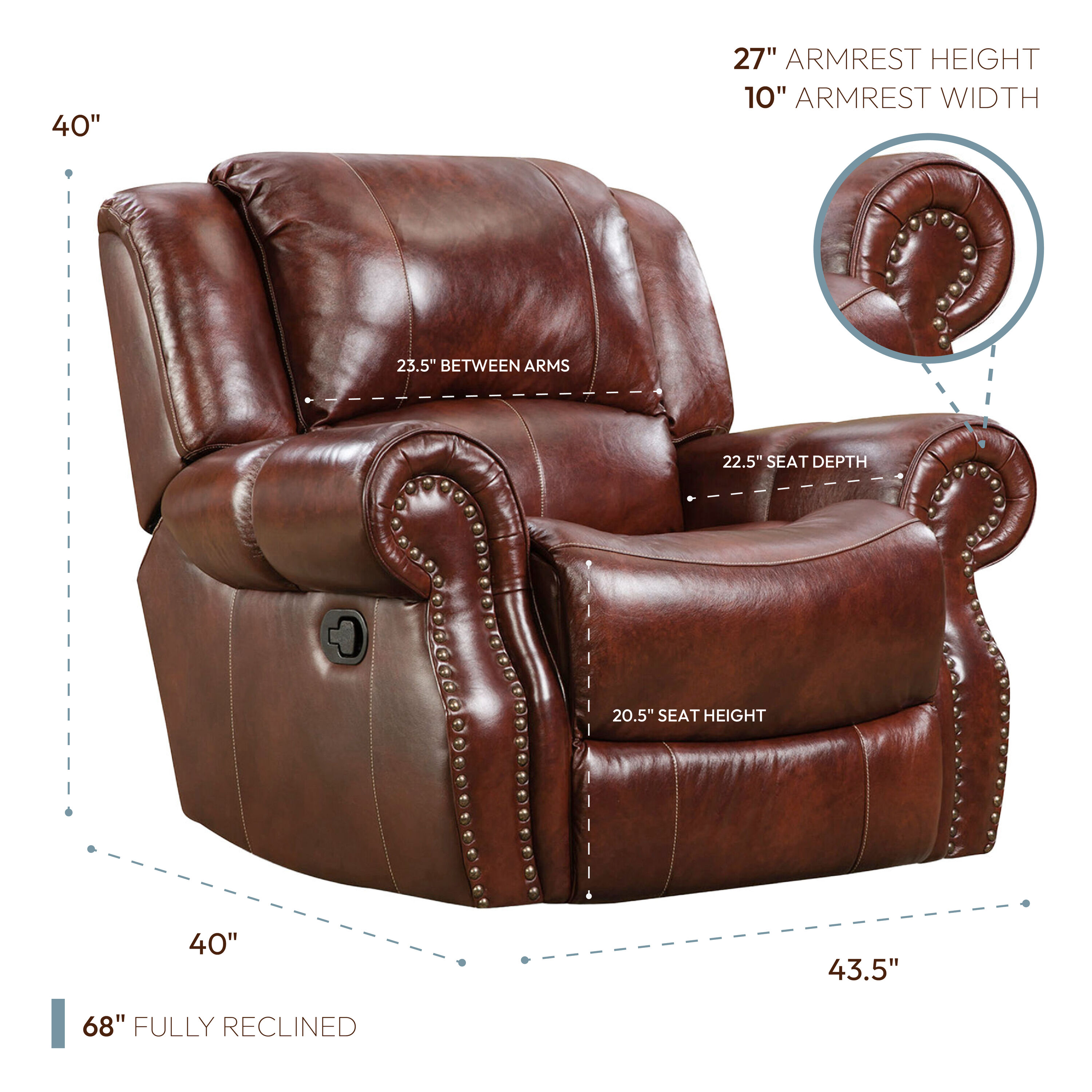 Cambridge 98528RR-OB recliners - View #2