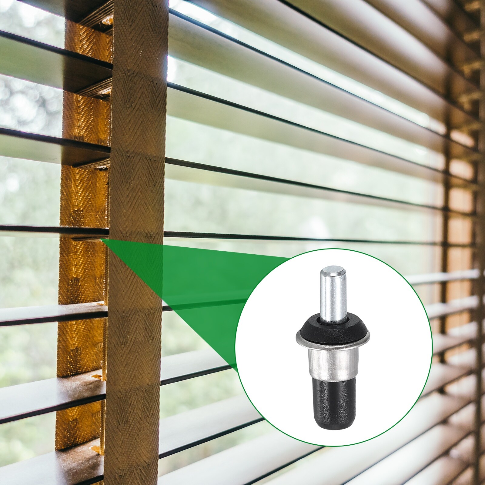 Unique Bargains S25093001UX9326 Exterior-Shutter-Hardware - View #6