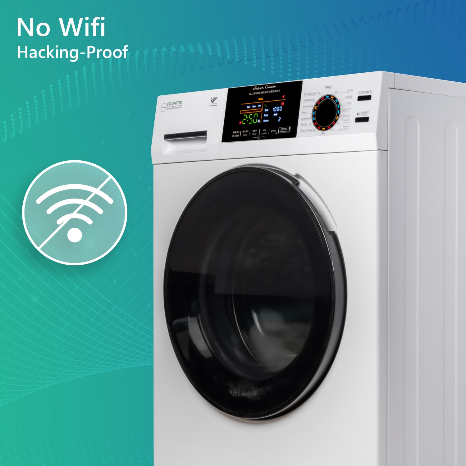 Equator Advanced Appliances EZ 5500CV WHITE +2HE Combination-Washers-Dryers - View #15
