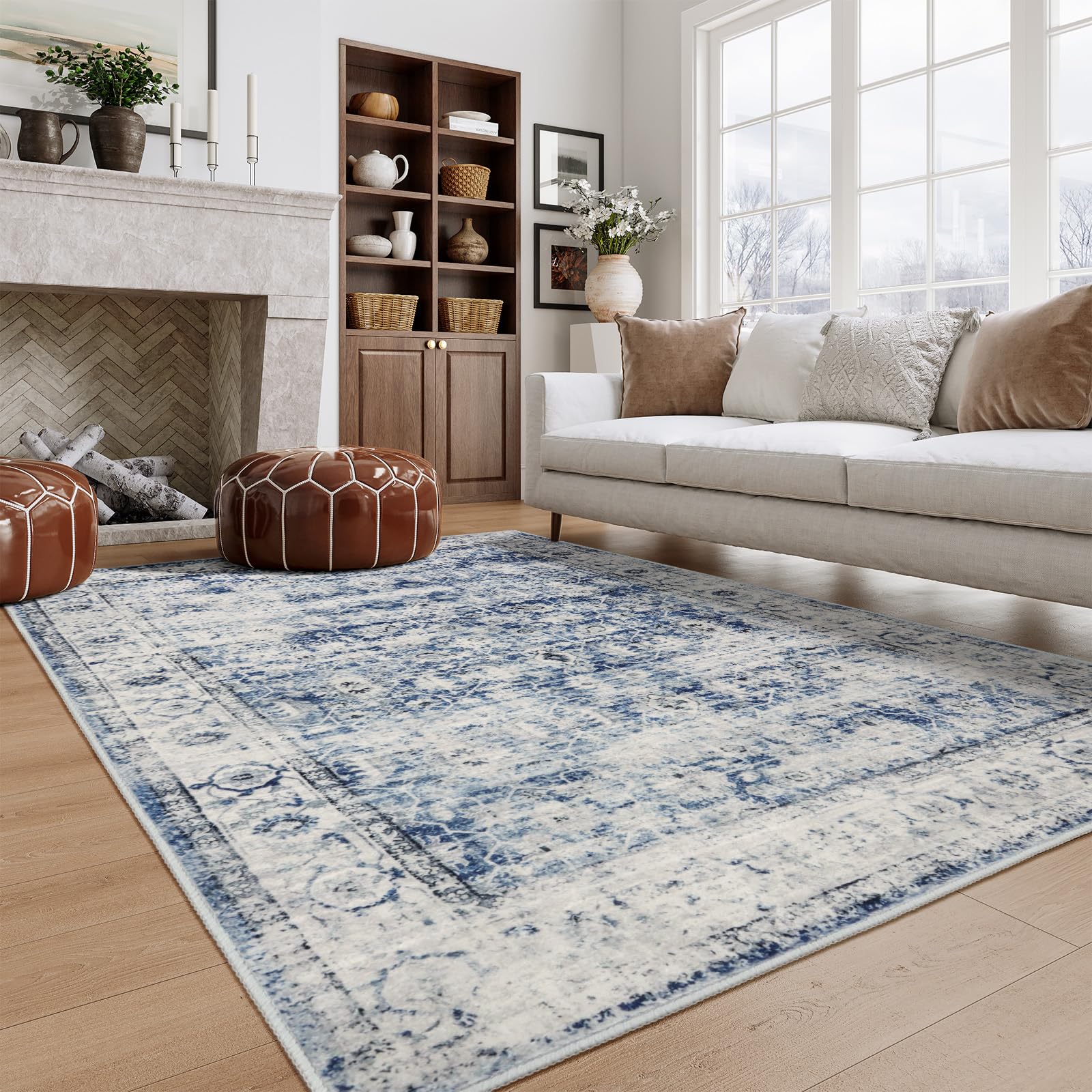 Lahome AR-ZZR-006-BL3 rugs - View #7