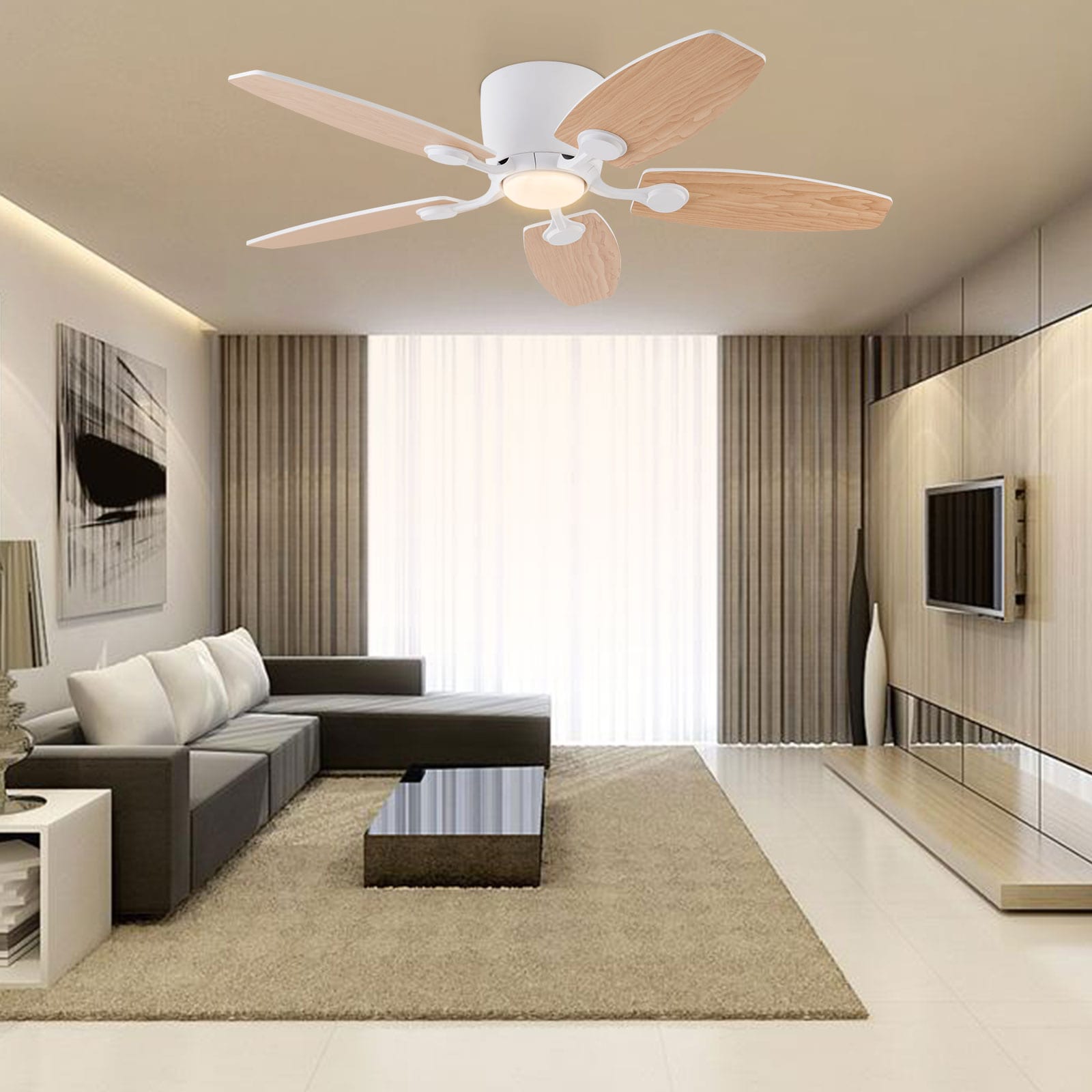 Oukaning JZUCOD-00460099 Ceiling-Fans - View #2