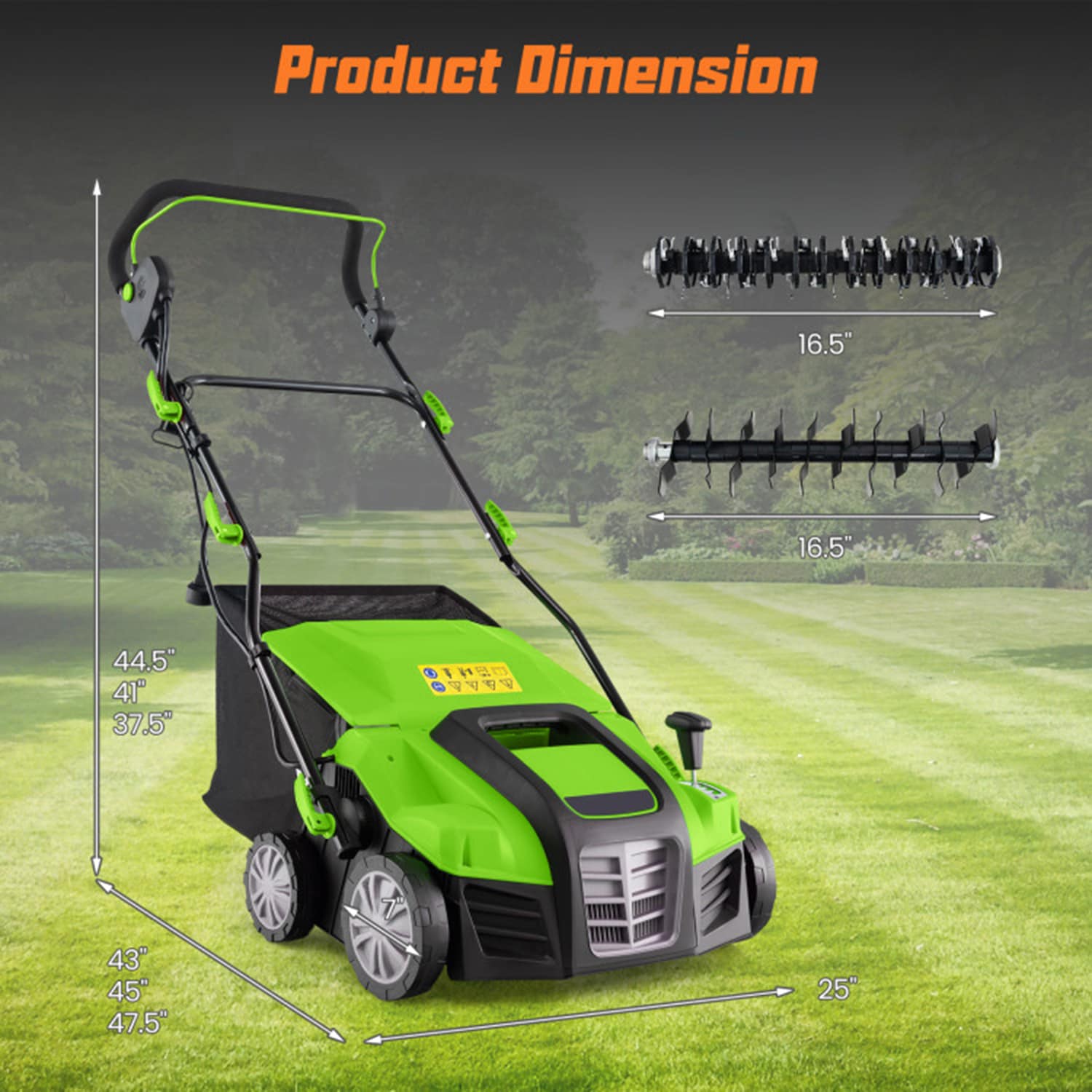 Mondawe MO-ET082GN3P Push-Mower-Electric - View #8