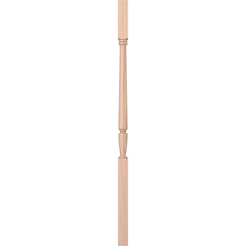 L.J. Smith Stair Systems LJP-2005-B 42 42-in x 1.75-in Unfinished Beechwood Square Top Stair Baluster
