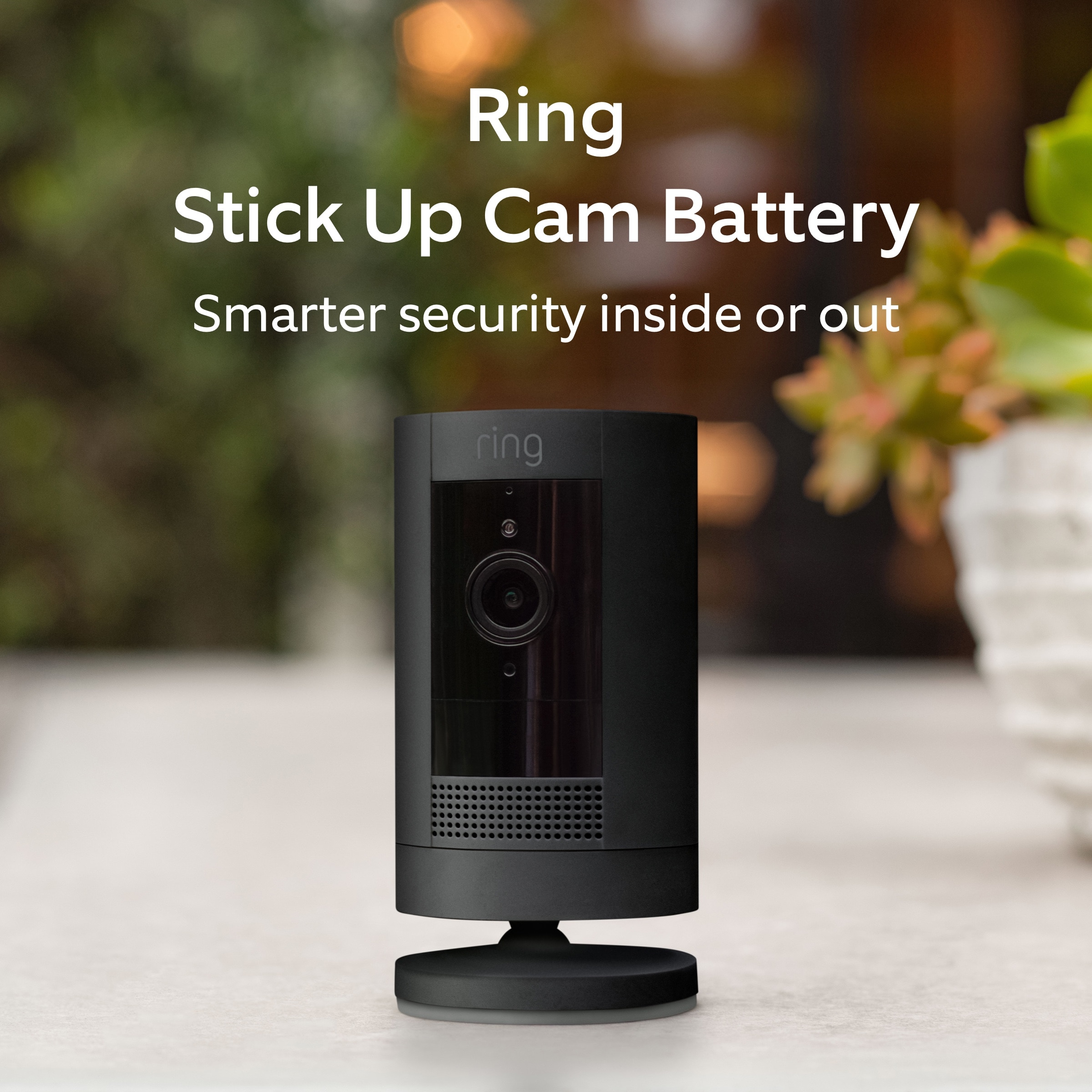 Ring Stick Up Cam Battery - Indoor/Outdoor Smart Security Wifi Video ...