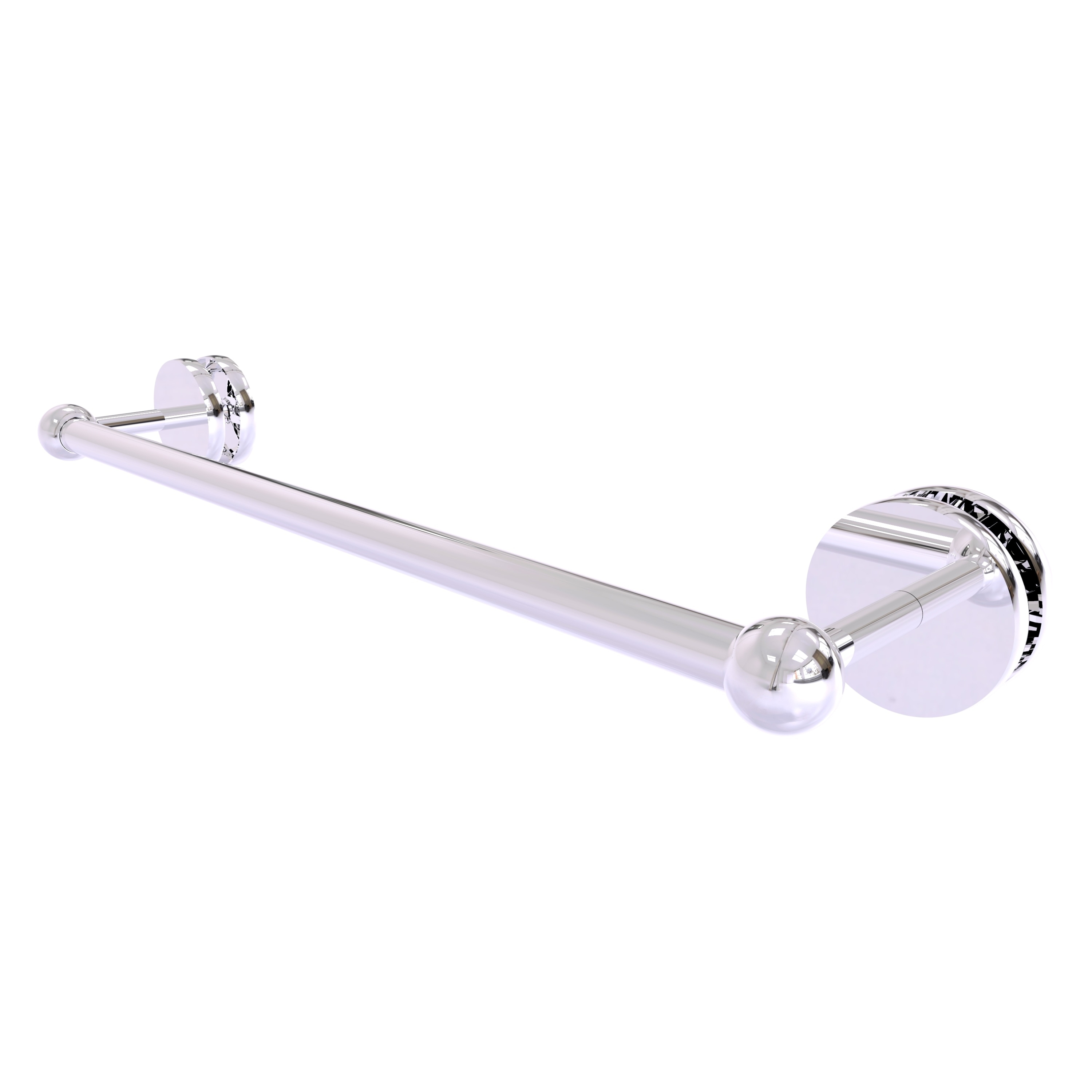 Allied Brass P1000-41-SM-18-PC Prestige Skyline 18-in Polished Chrome Wall mount Single Towel Bar