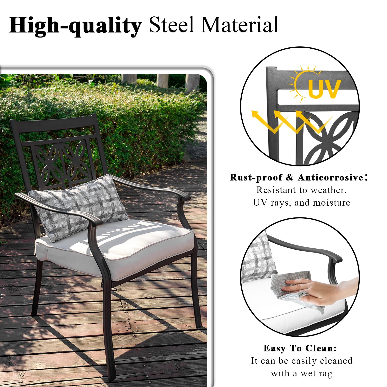 GARSING G-DININGSET-4 Patio-Dining-Sets - View #6