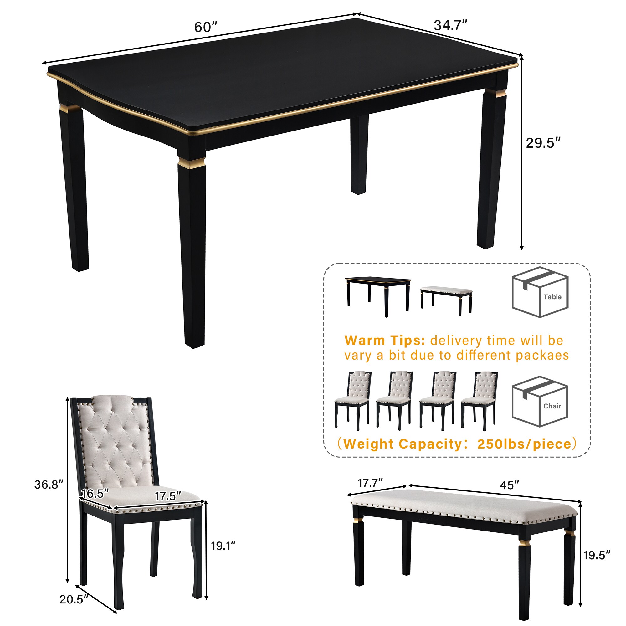 MooxvMoo MOOXVW432 Dining-Sets - View #3
