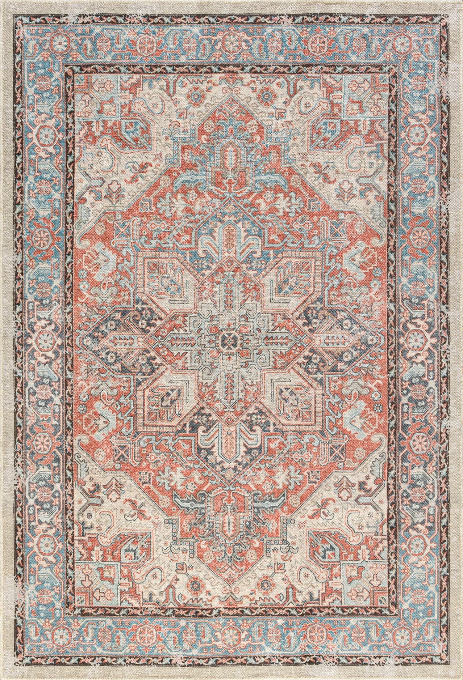 Tayse AQY1104 4X6 rugs - View #7