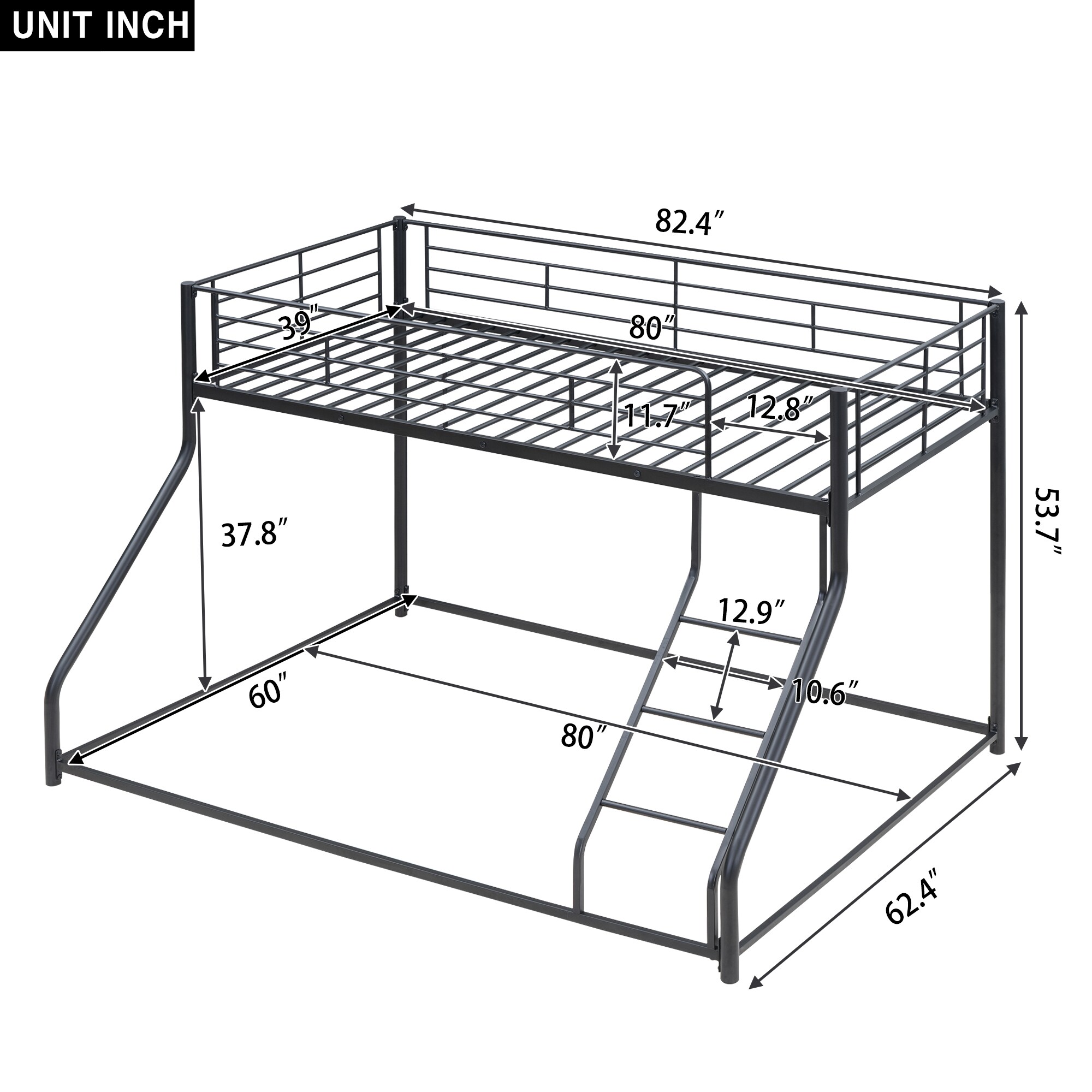 Siavonce XH70AAB Bunk-Beds - View #13