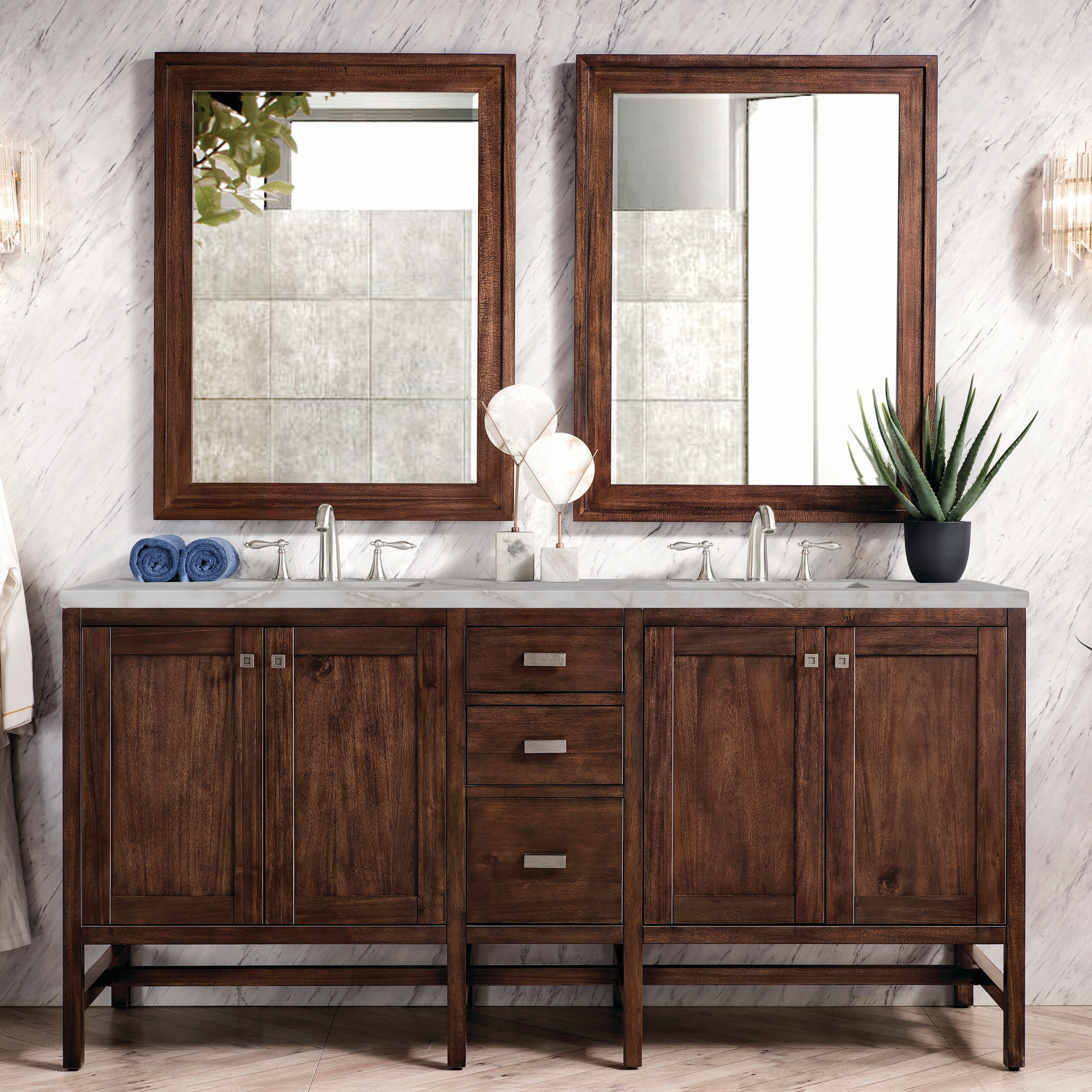 James Martin Vanities E444-V72-MCA-3VSL Bath-Vanity-Combo - View #2