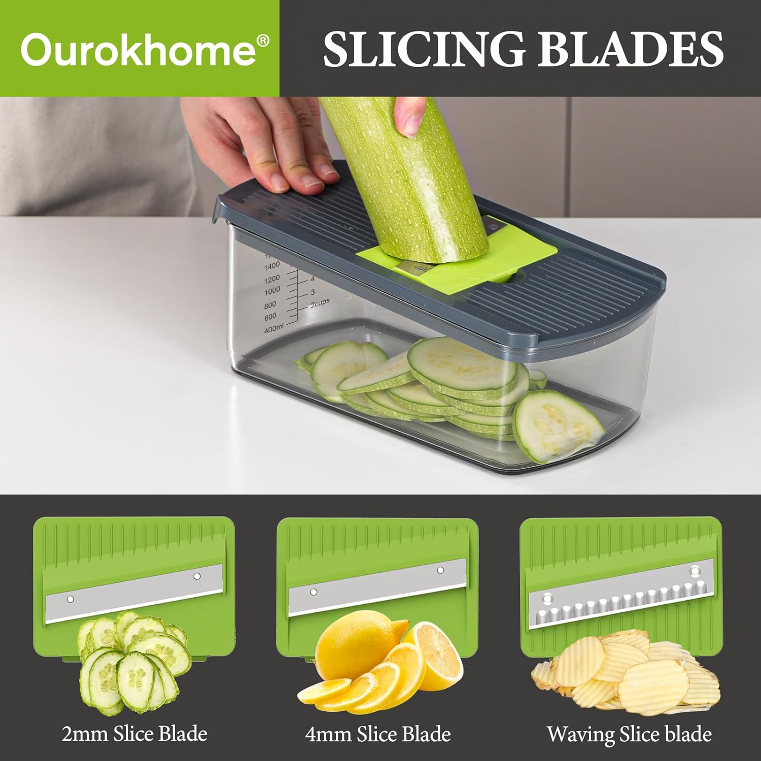 Ourokhome B0DLNGH7TQ Food-Slicers - Thumbnail View #3