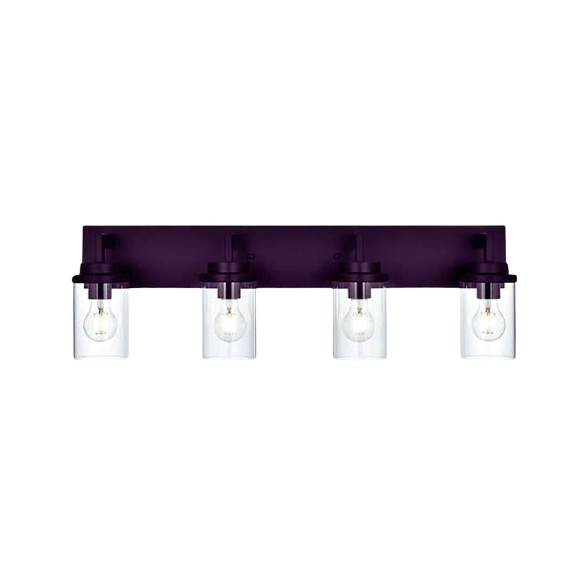 Forclover CPH-148047 Vanity Lights 31-in 4 -Light Oil-rubbed Bronze Modern/contemporary Vanity light