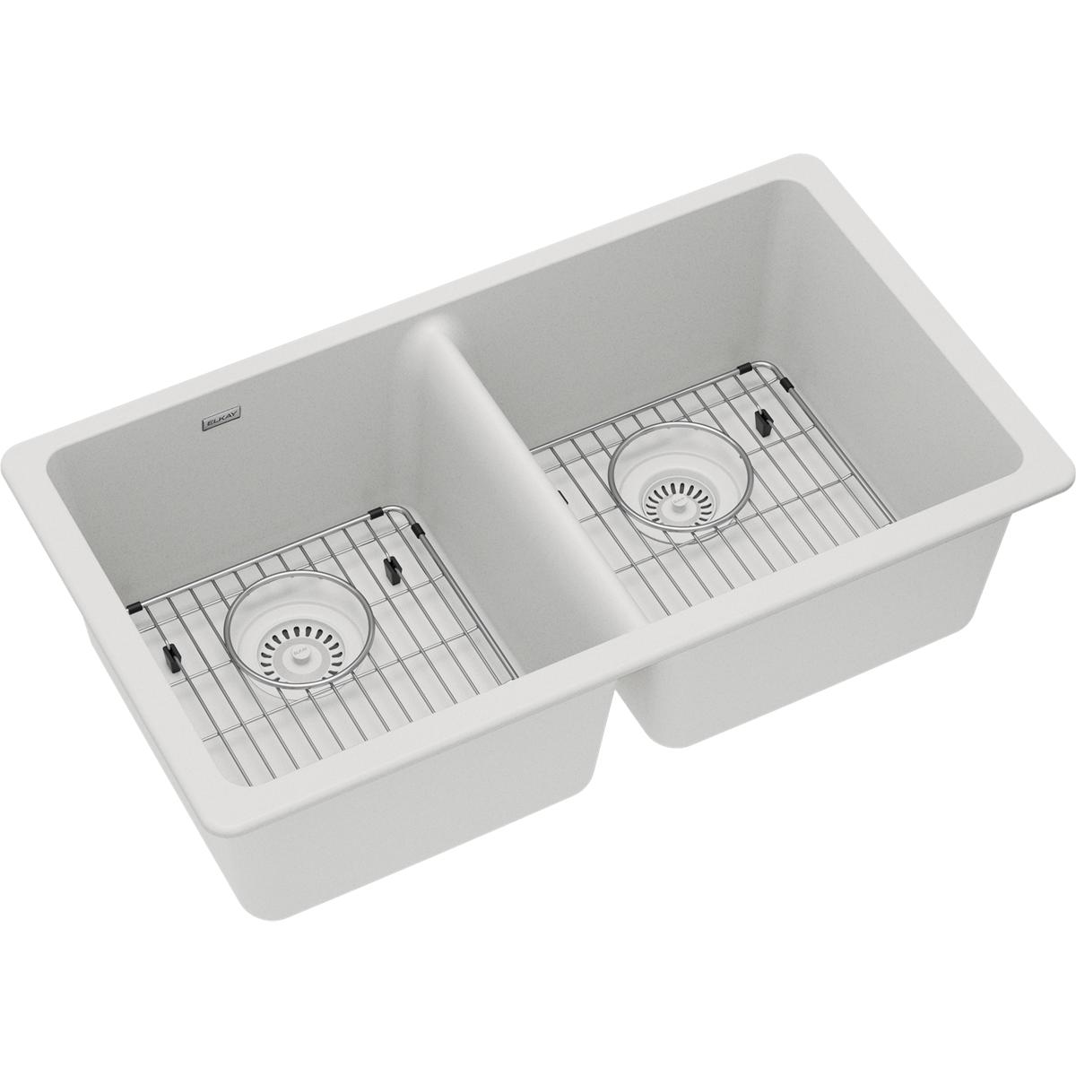 Elkay ELGU3322WH0C Kitchen-Sinks - View #4