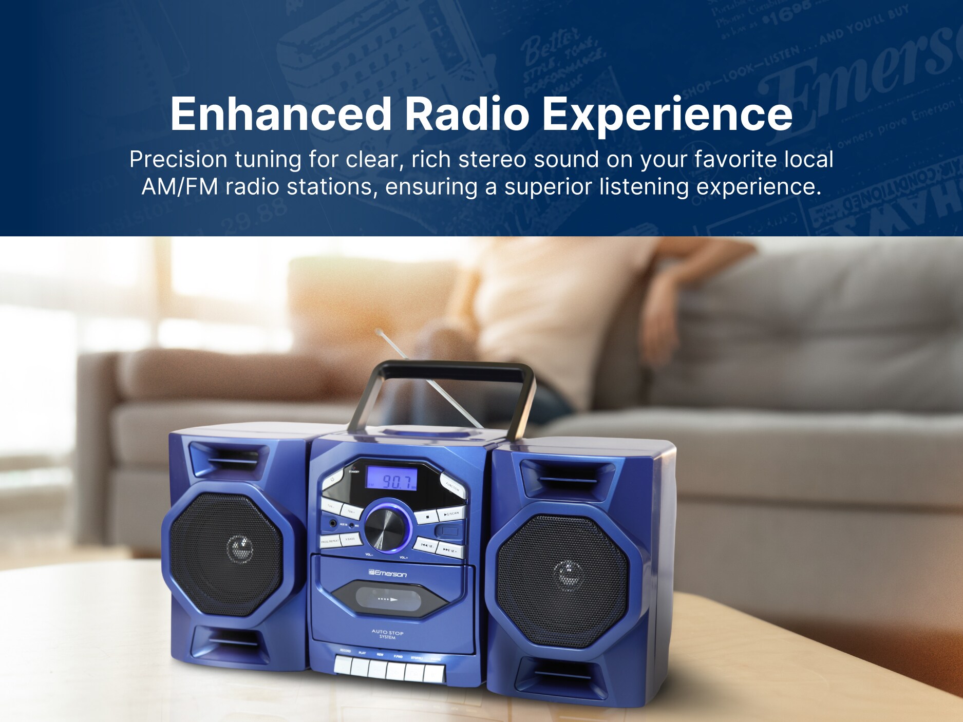 Emerson EPB-4000 Boomboxes-Radios - View #6