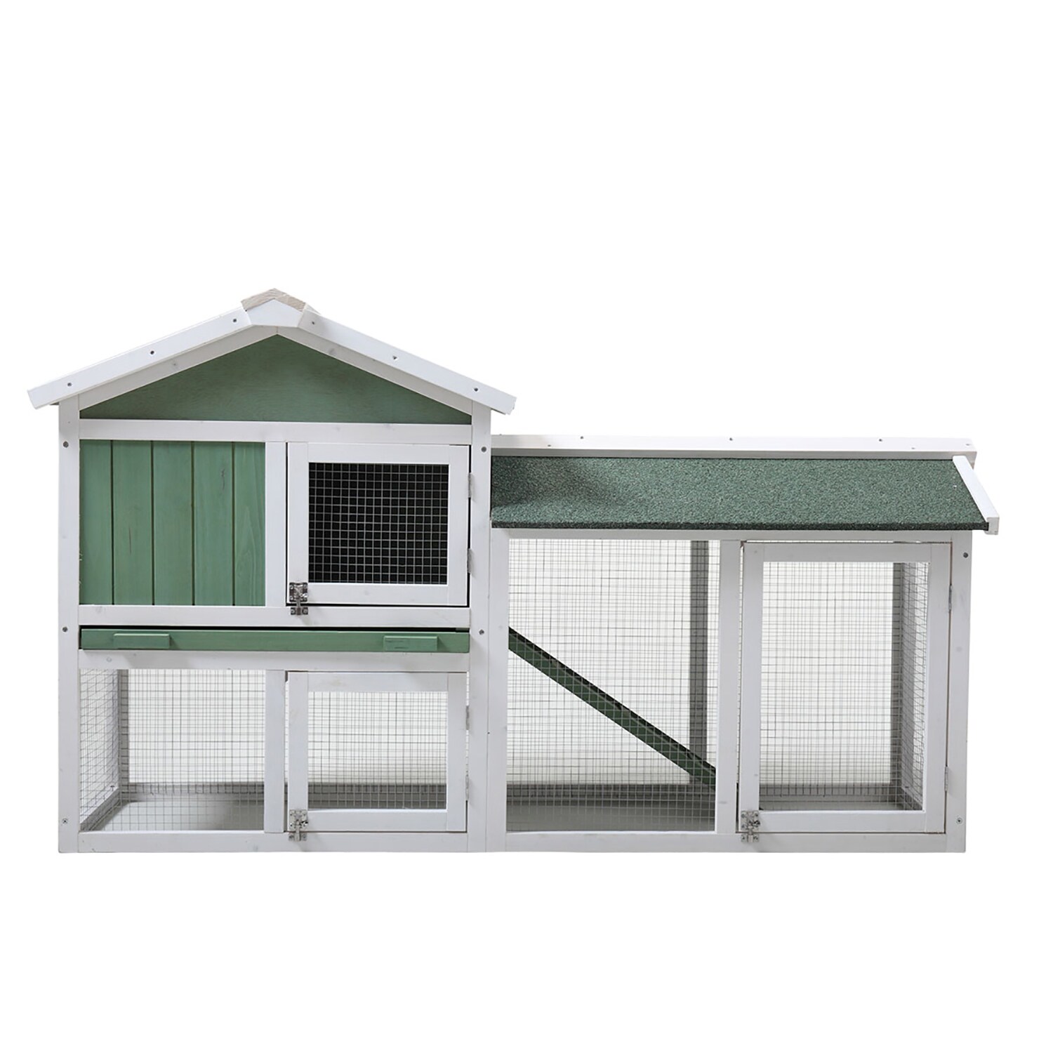 5ft rabbit hutch with run