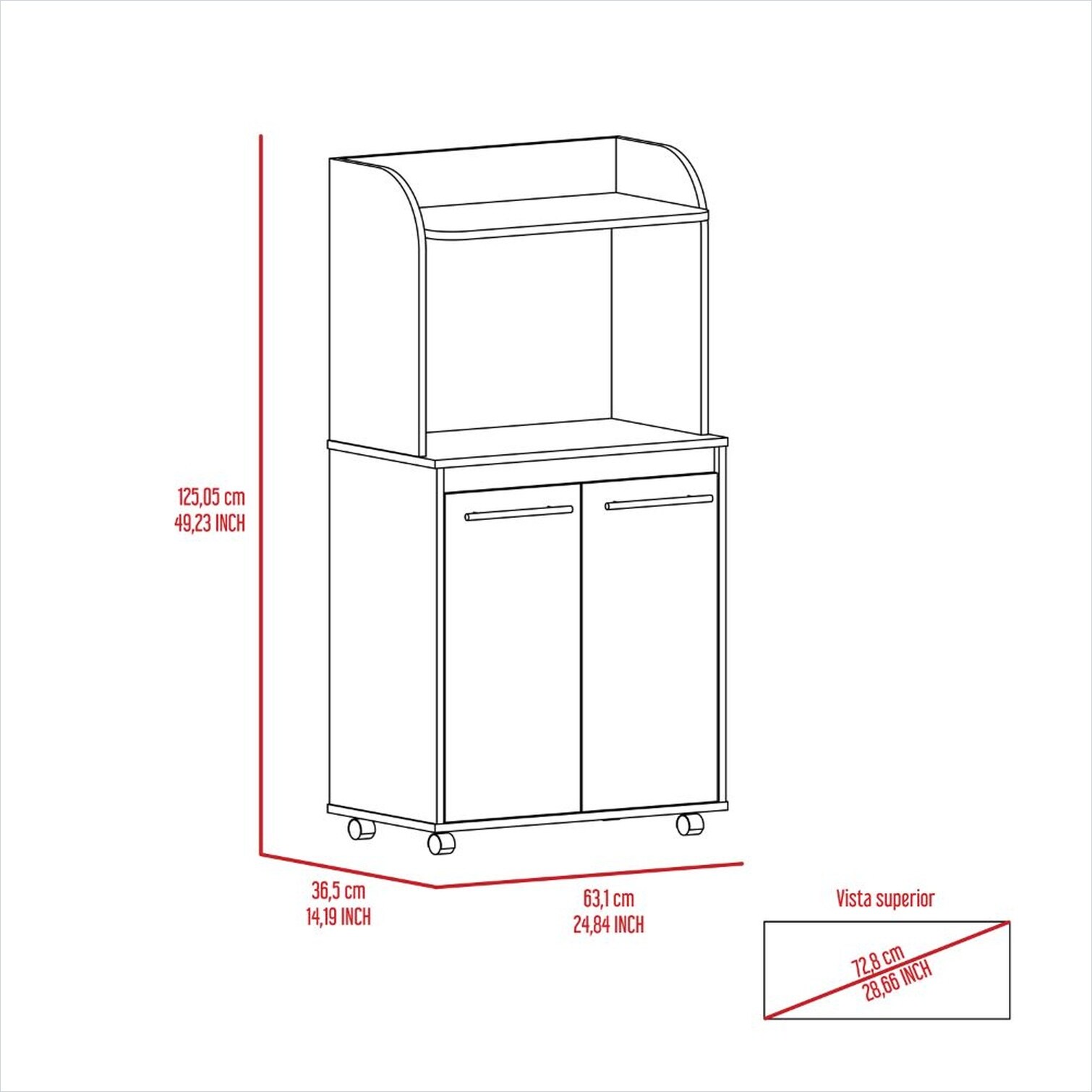 FlowLuxe MA6FY8A3LM4X Kitchen-Furniture - View #6