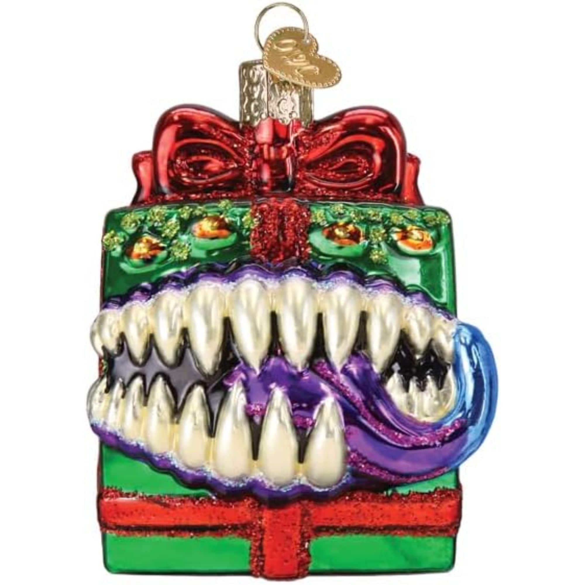 Old World Christmas 729343442321 Blown Glass Ornament for Christmas Tree - D and D Holiday Mimic