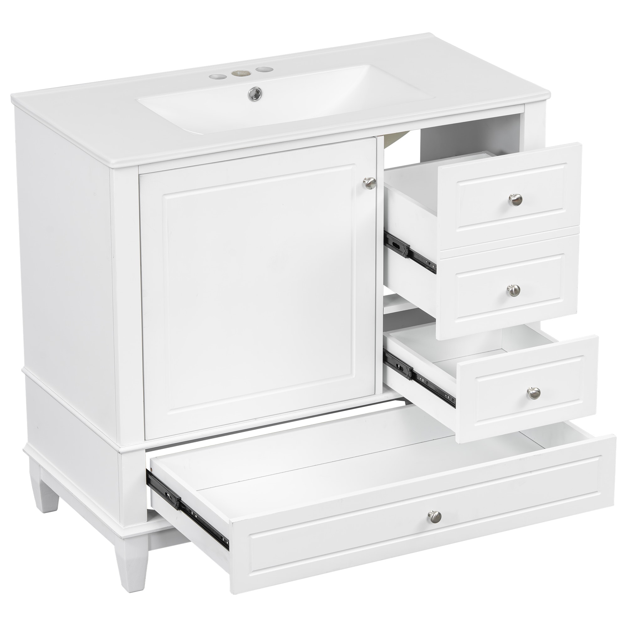 WELLFOR CBY-P296576K Bath-Vanity-Combo - View #7