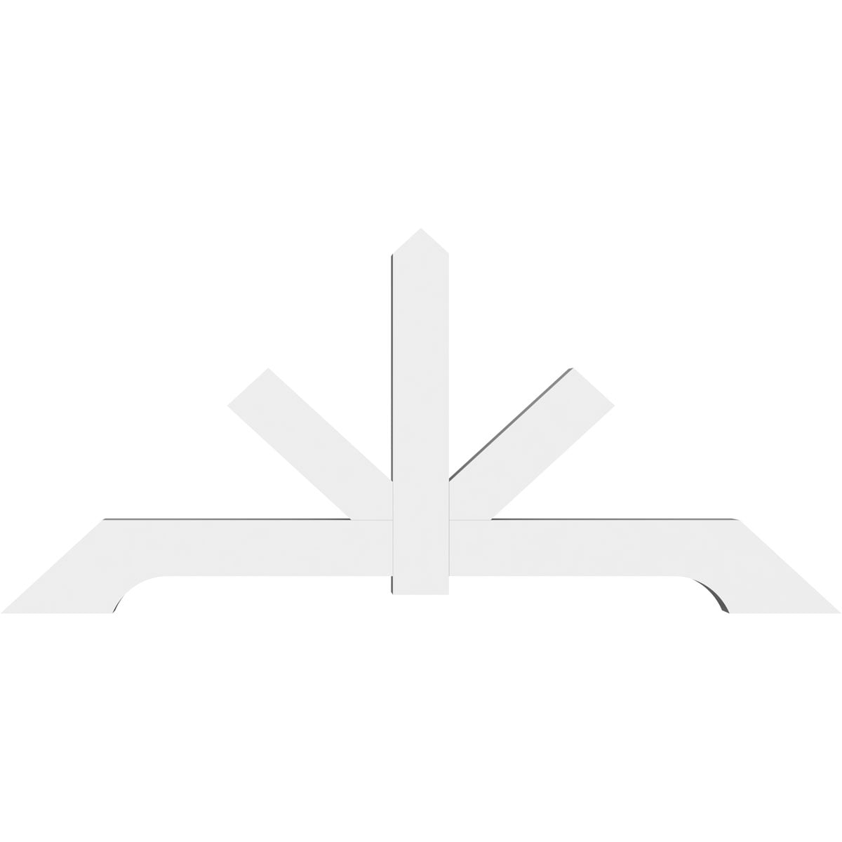 Ekena Millwork GBP060X28X0404VAN00 Exterior-Brackets-Braces - View #2