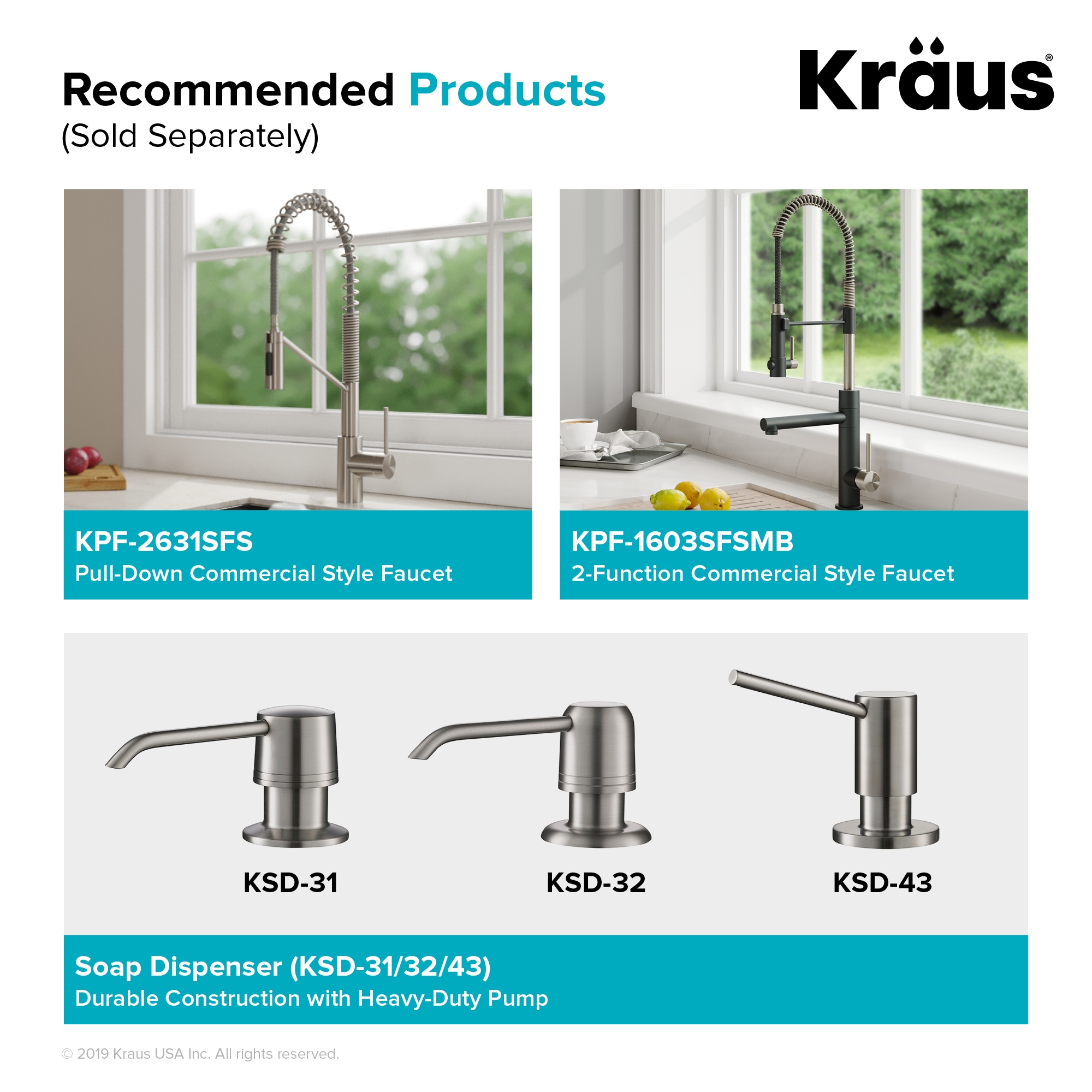 Kraus KWT310-33 Kitchen-Sinks - View #13