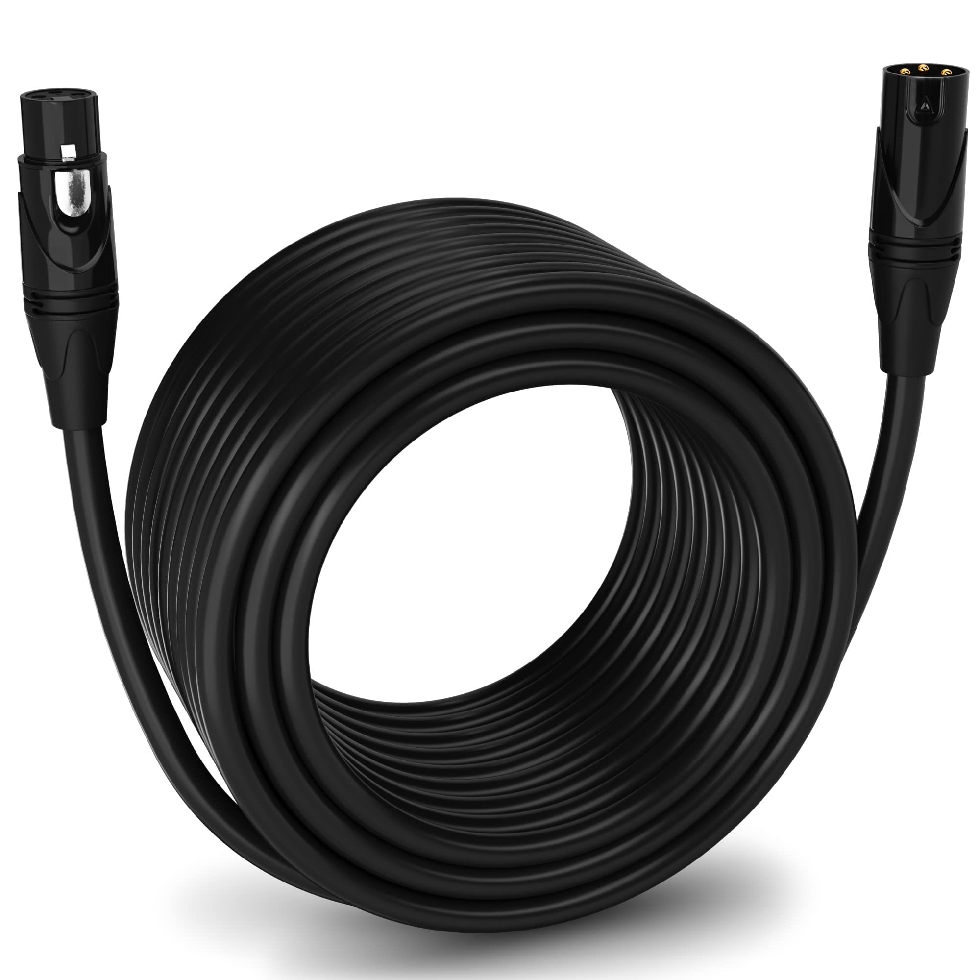 LyxPro 100 ft Balanced XLR Cable - Male to Female - 3 Pin Microphone Cable #LYXLCS12100