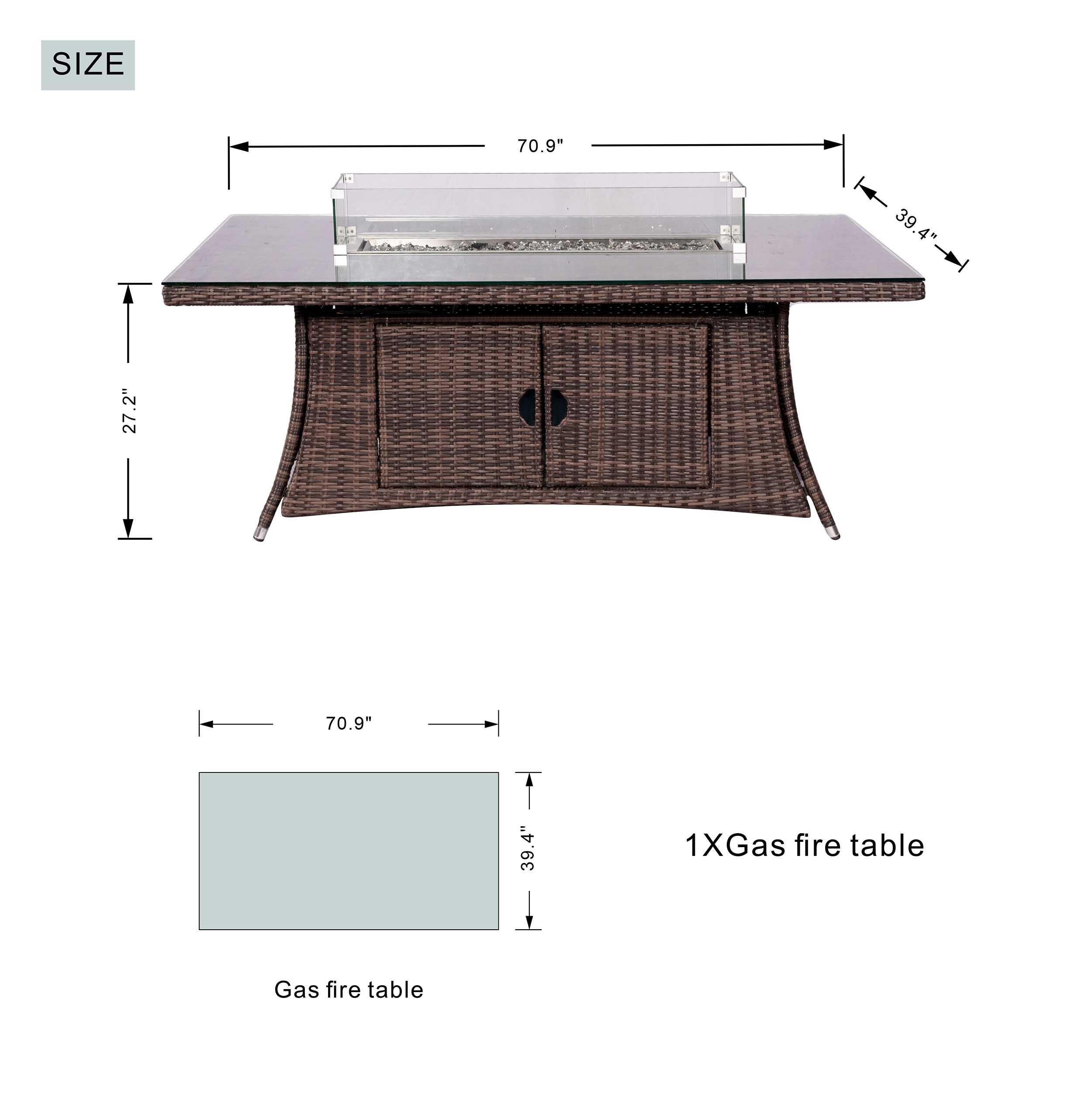 Moda Furnishings CMAG-1106-R Patio-Dining-Sets - View #11