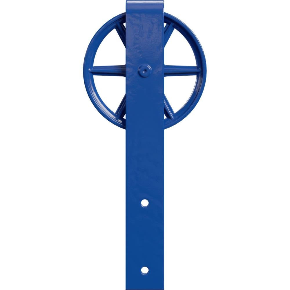 Goldberg Brothers GB60014RWBR Blue Ribbon Indoor Wagon wheel Single Double Barn door hanger