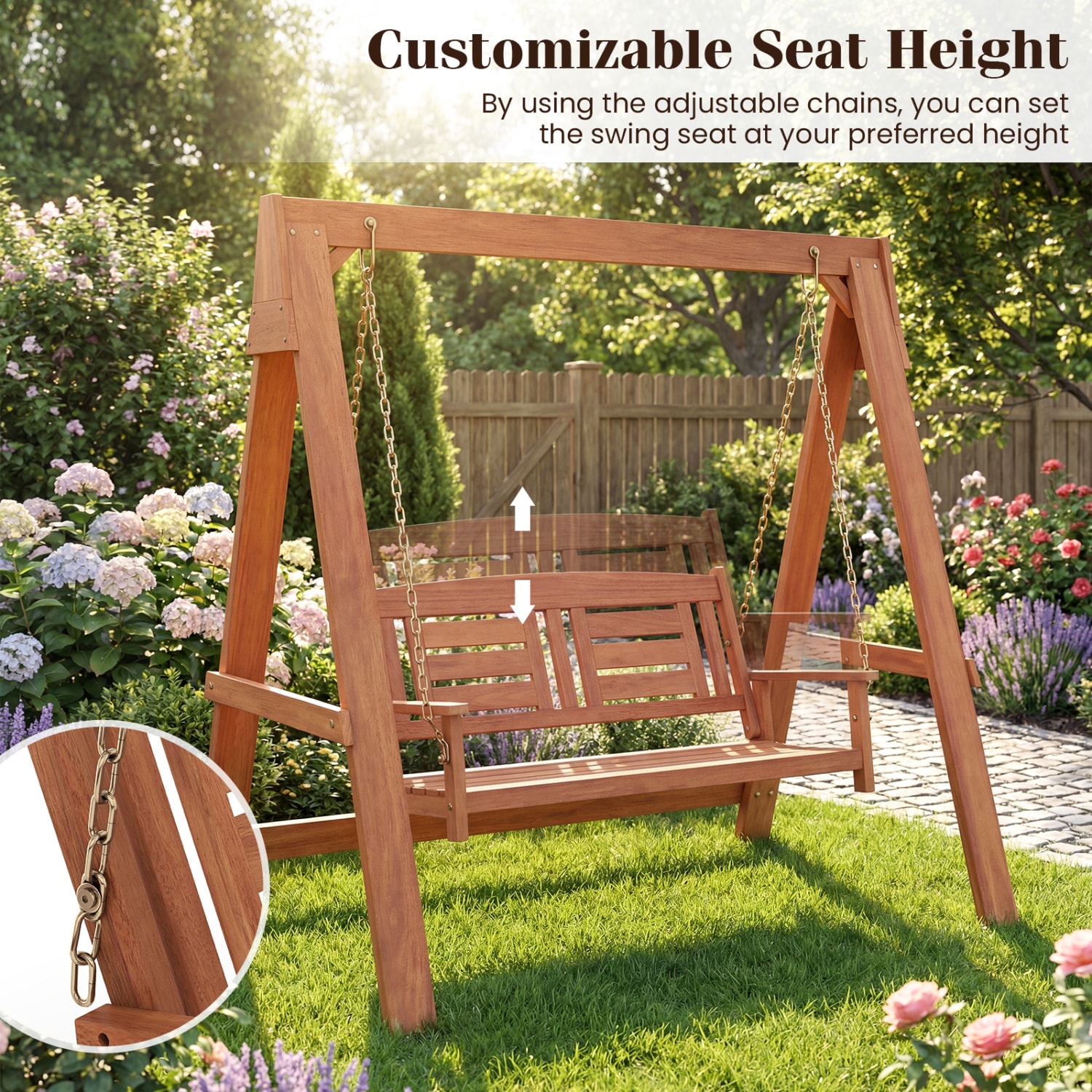 Slickblue D-CO-71631PN Swing-Gliders - View #4