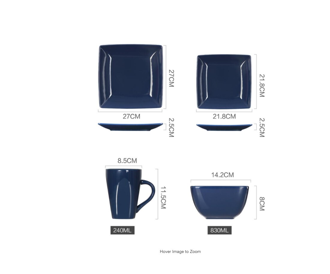 CASAINC VC-SOHO-BL dinnerware - View #6