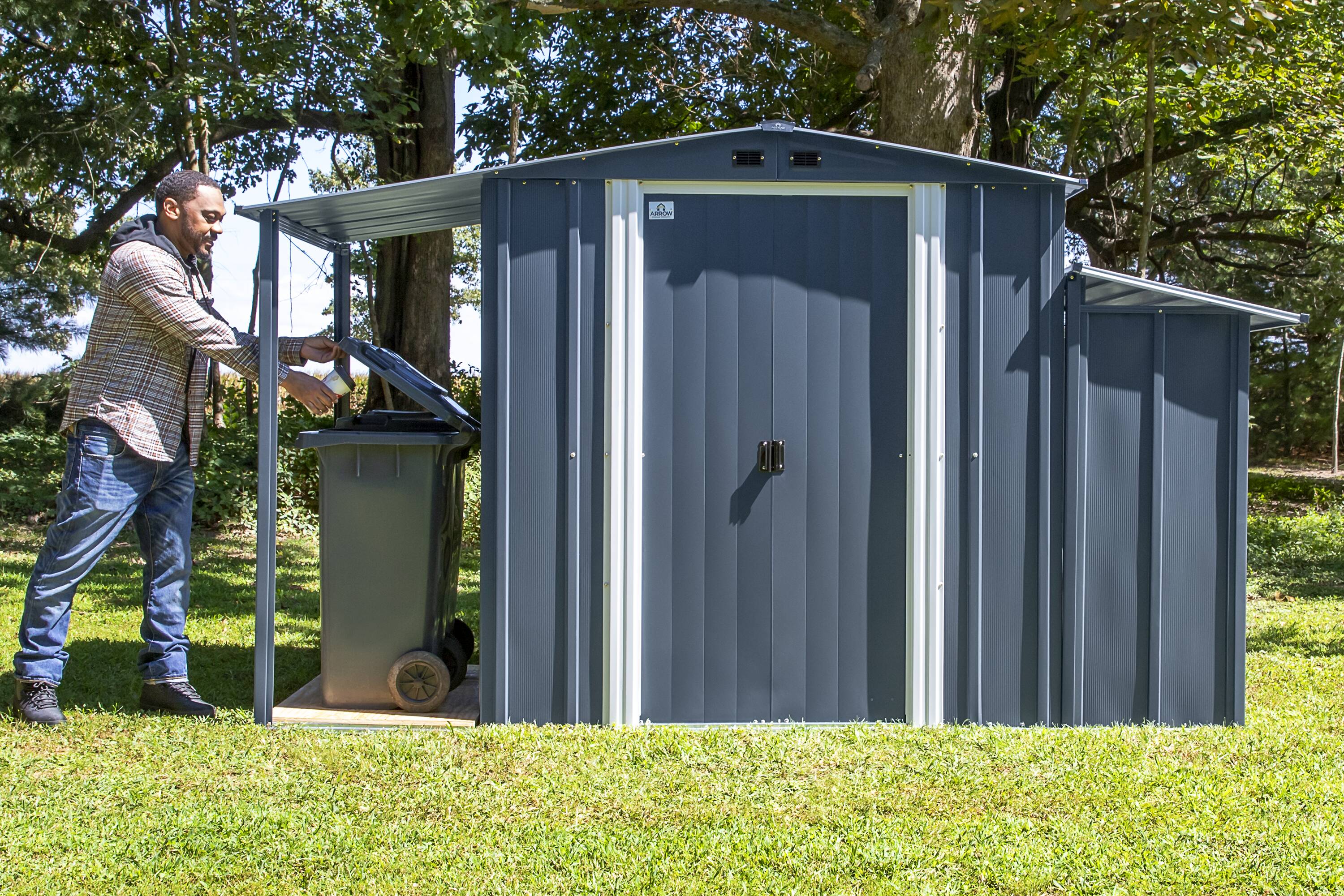 Arrow SFA105AN Metal-Storage-Buildings-Sheds - View #13