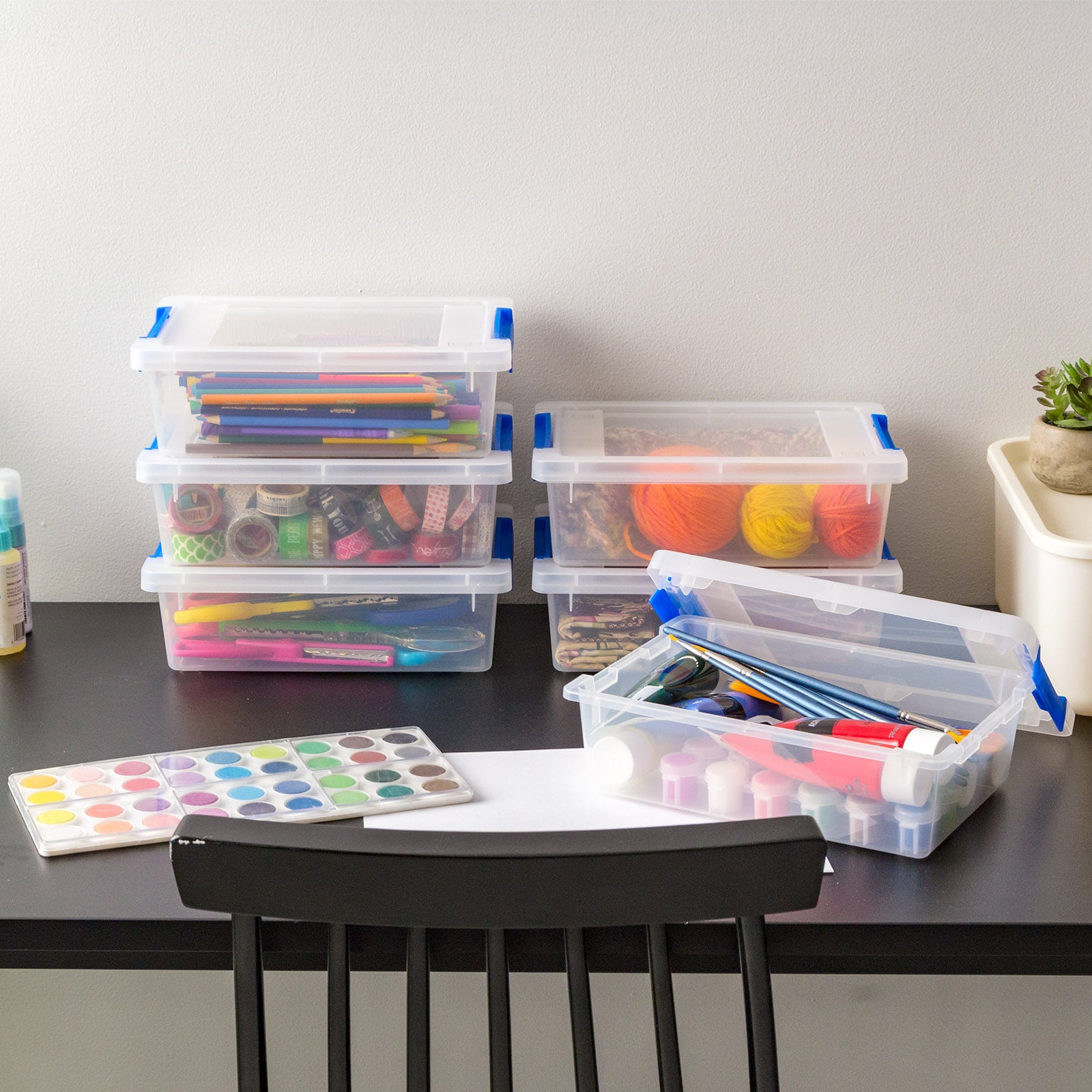 IRIS 500361 Plastic-Storage-Totes - View #3