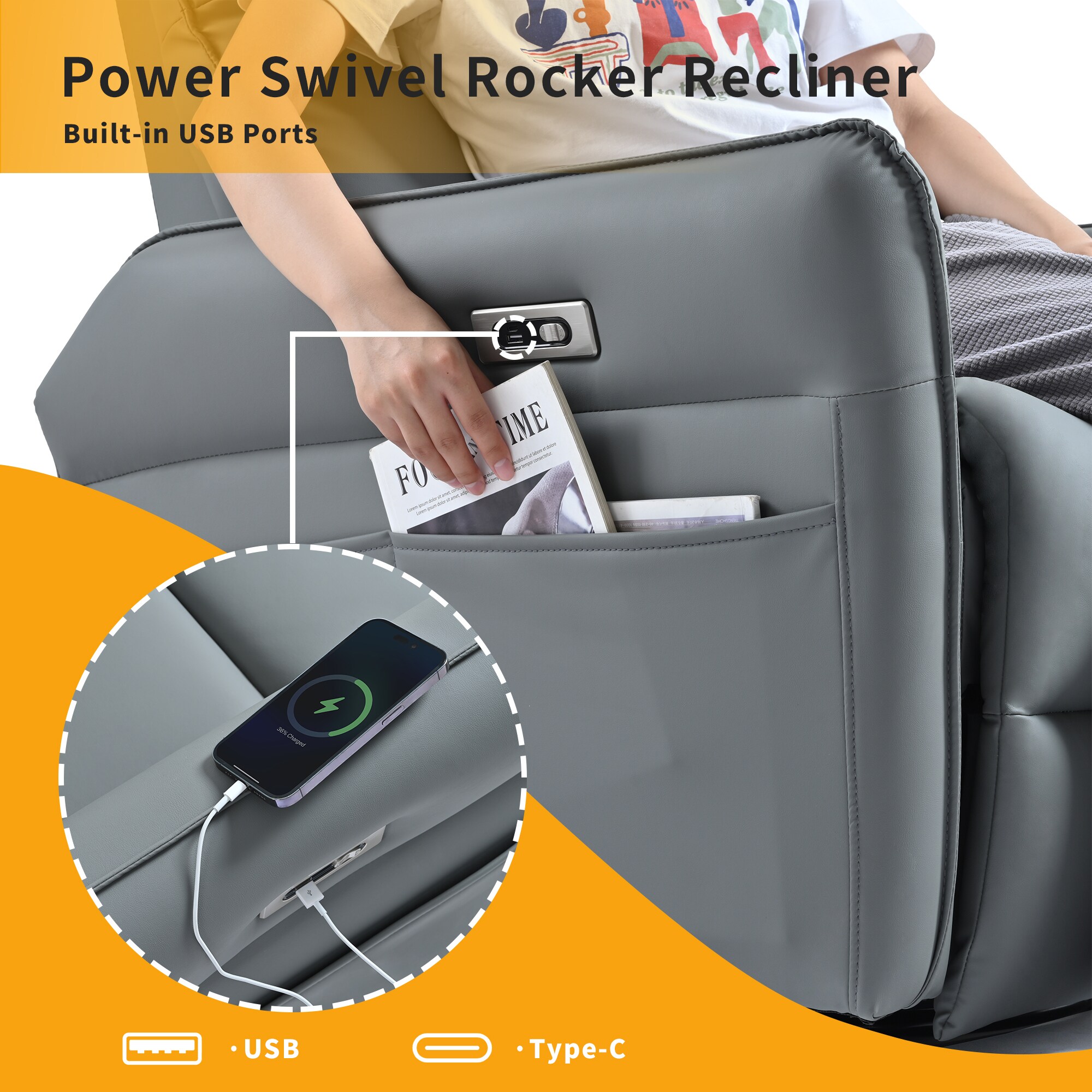 FAVSH W1028S00030-SF-LLS recliners - View #3