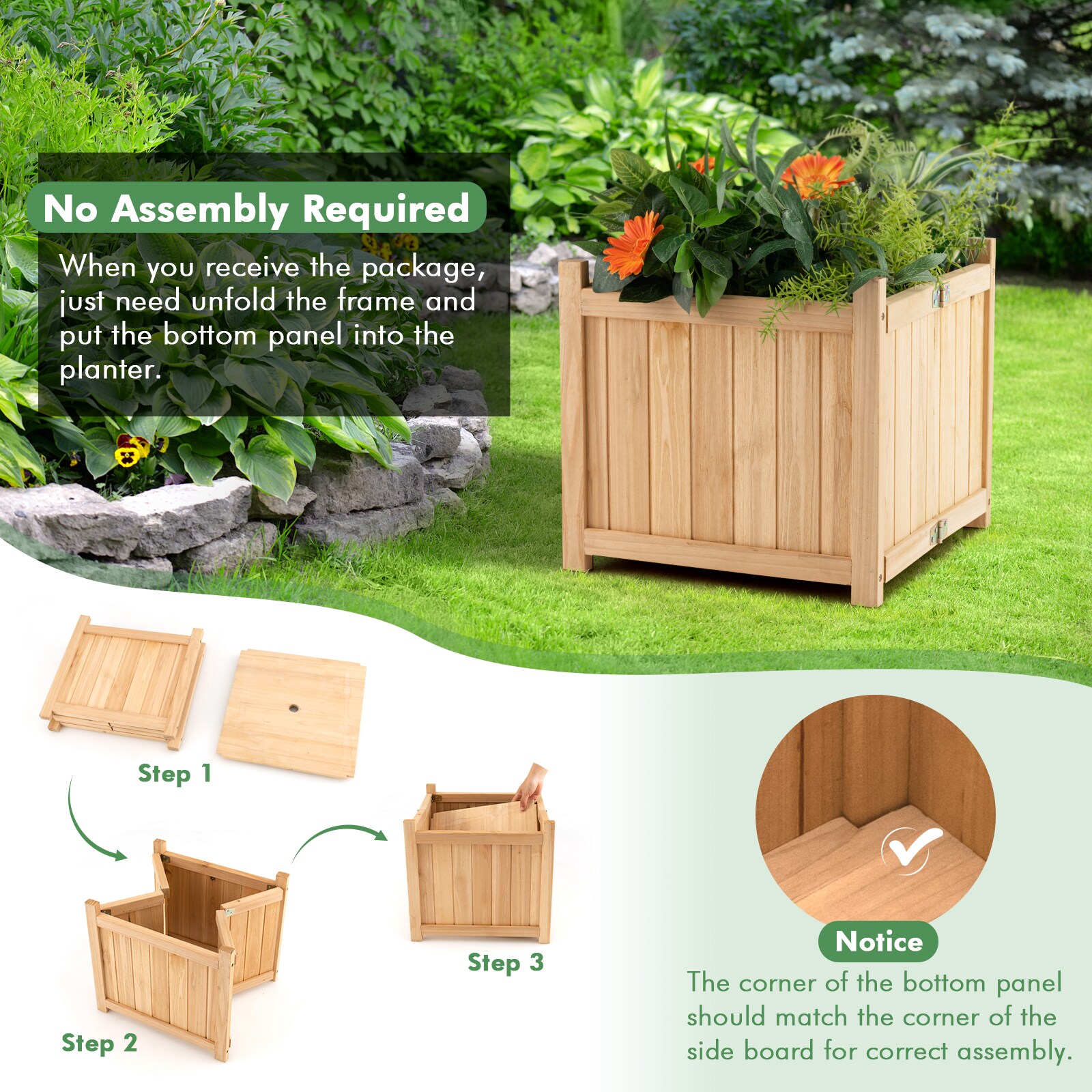 Slickblue D-CO-0693TG Raised-Garden-Beds - View #4