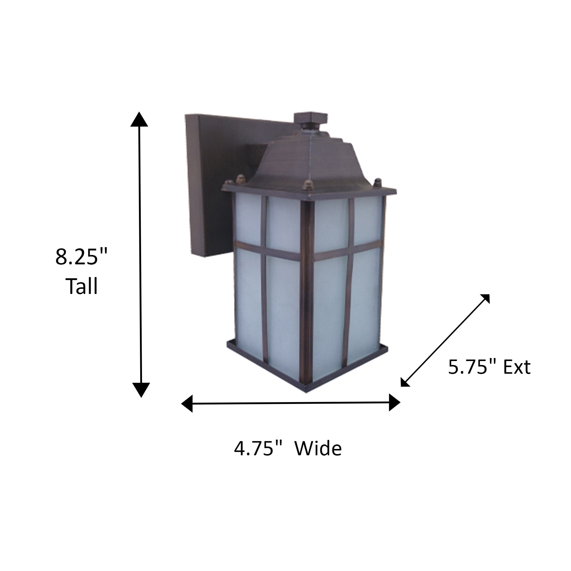 Whitfield Lighting OWL212-ORB Outdoor-Wall-Lighting - View #2