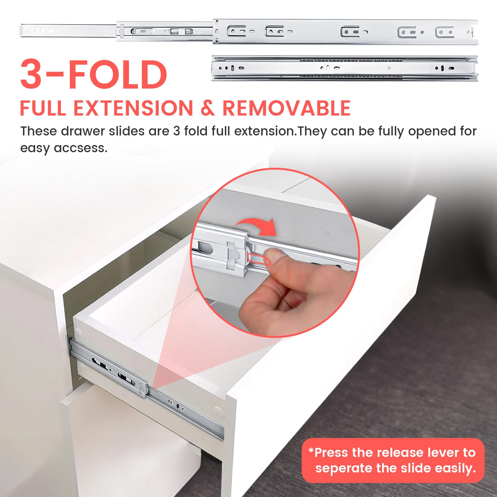 LILILIAN FMY LRO0818E350 Drawer-Slides - View #3