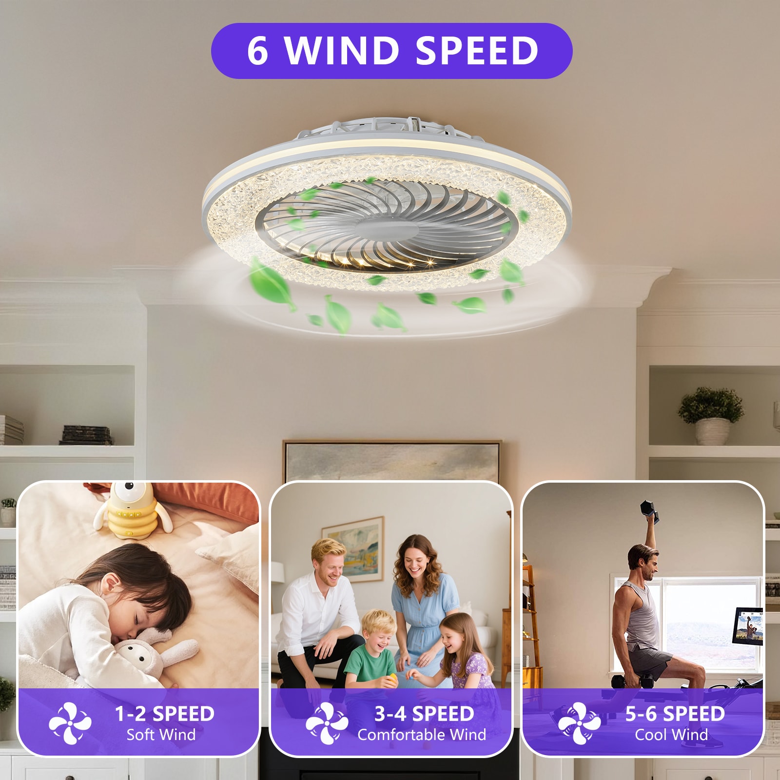 JUSHUA MT-0P461541 Ceiling-Fans - View #2